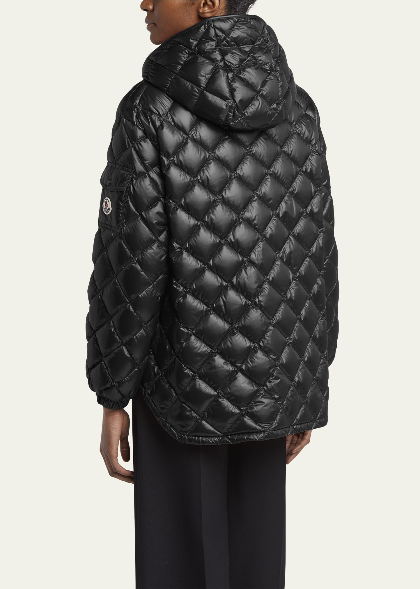 Moncler Short Padded Down Jacket - Bergdorf Goodman