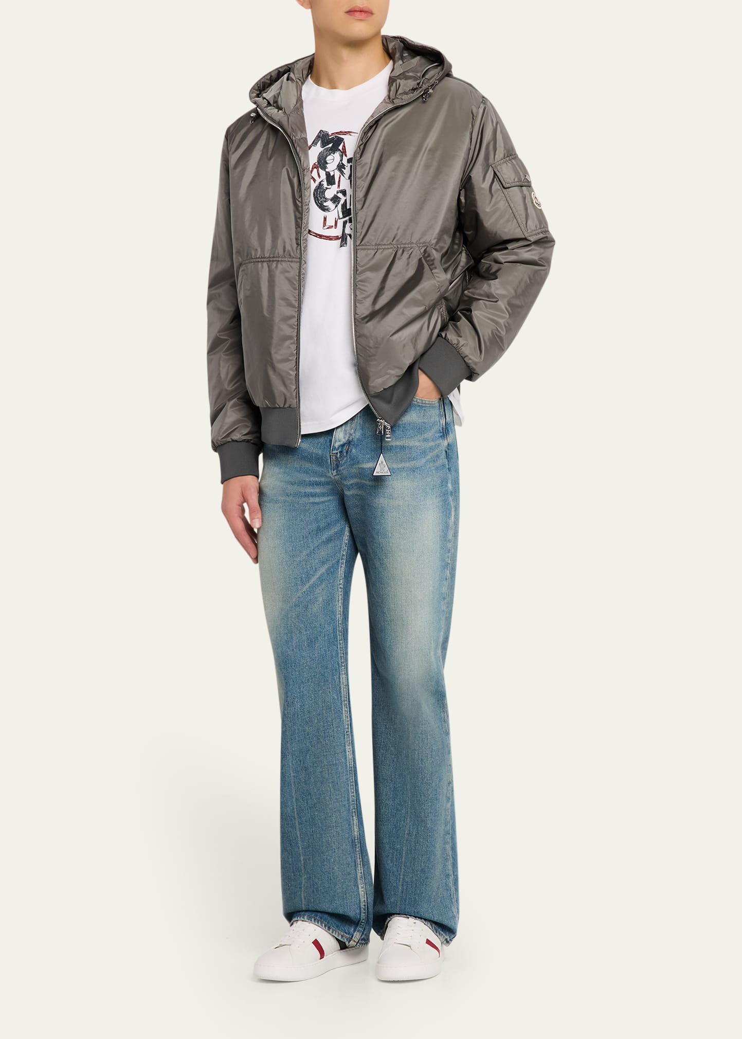 MONCLER HOSHI nylon jacket ナイロンジャケット SS09 MONCLER AIX NYLON FIELD JACKET - Jazzy Badger