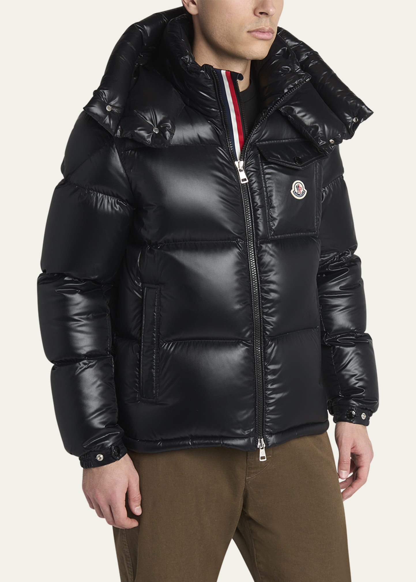 Moncler Men's Montbeliard Short Down Jacket - Bergdorf Goodman