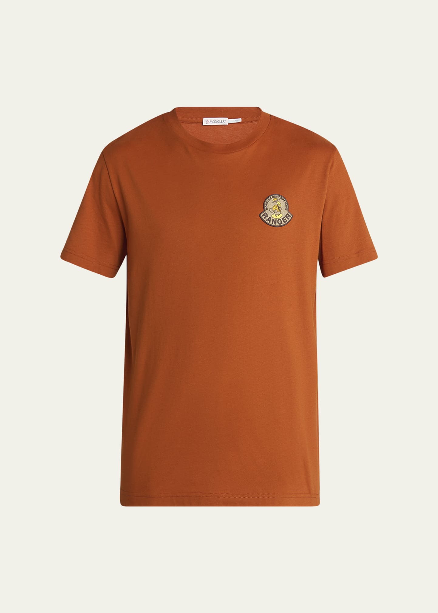 Moncler Men's National Park Ranger Patch Crewneck T-Shirt