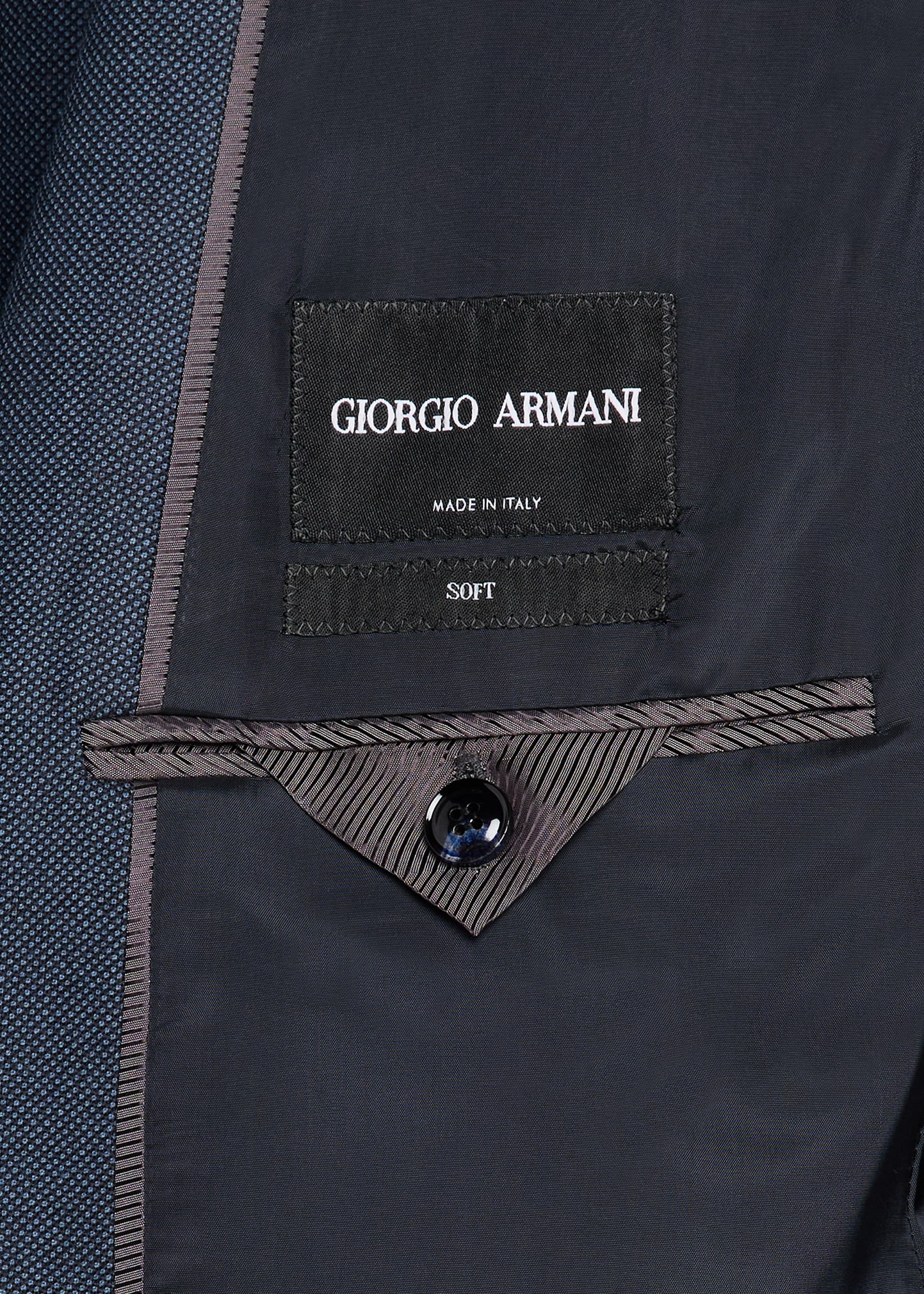 GIORGIO ARMANI の カマーバント Made in Italy Giorgio Armani Men's Wool and Cashmere Soft Two-Piece Suit