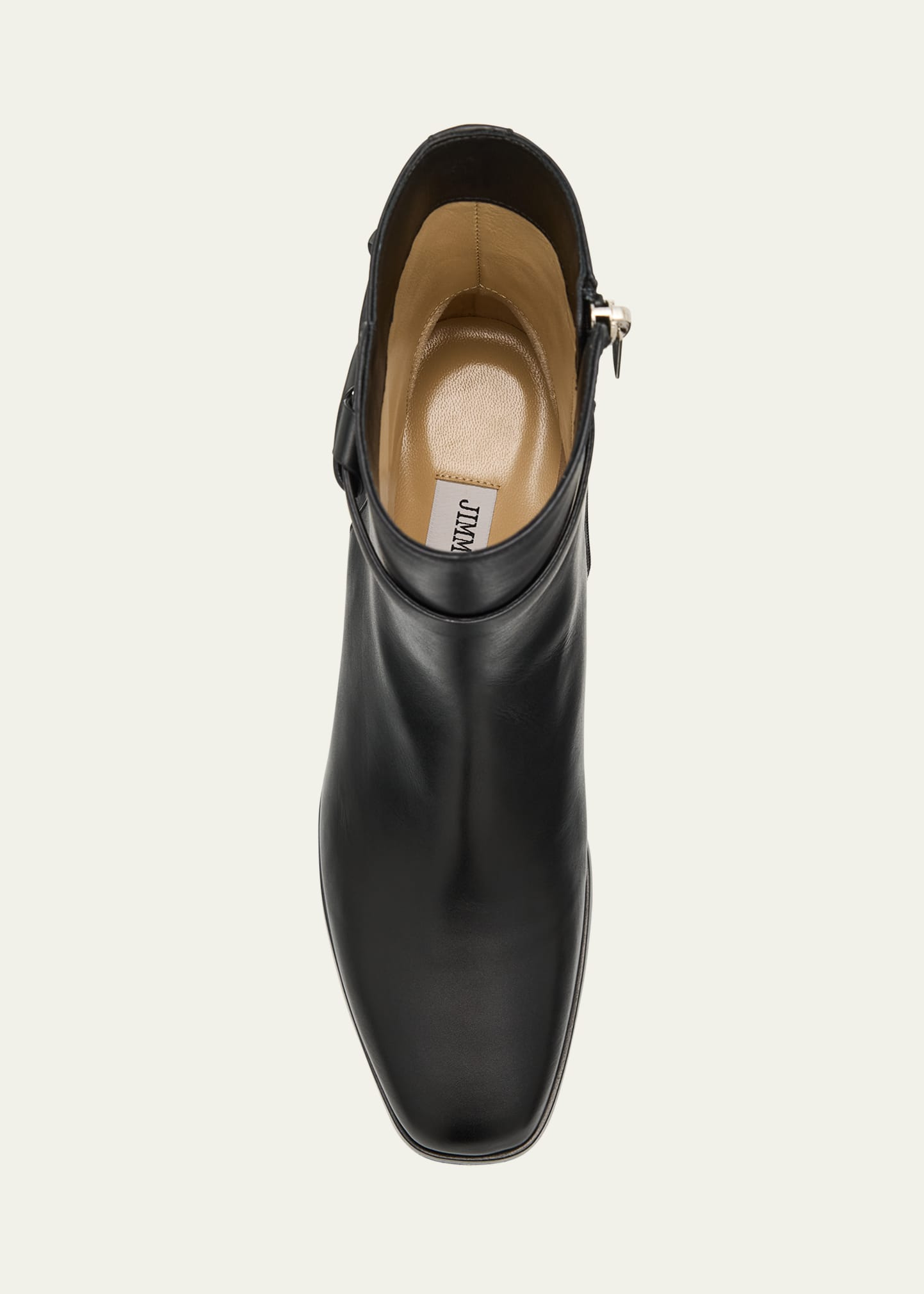 Jimmy Choo Lawton 65 Leather Zip Ankle Boots - Bergdorf Goodman