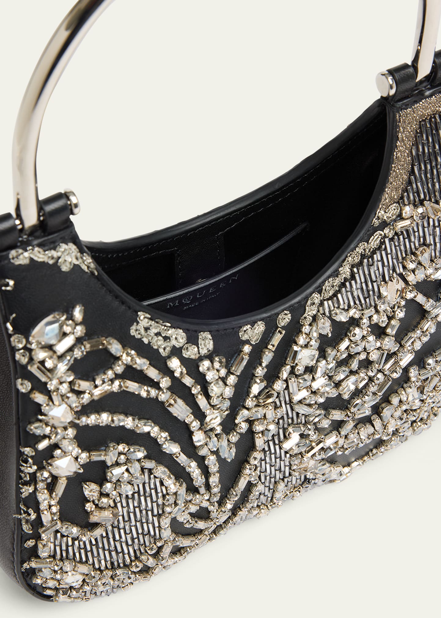 McQueen Mini T-Bar Top-Handle Bag - Bergdorf Goodman