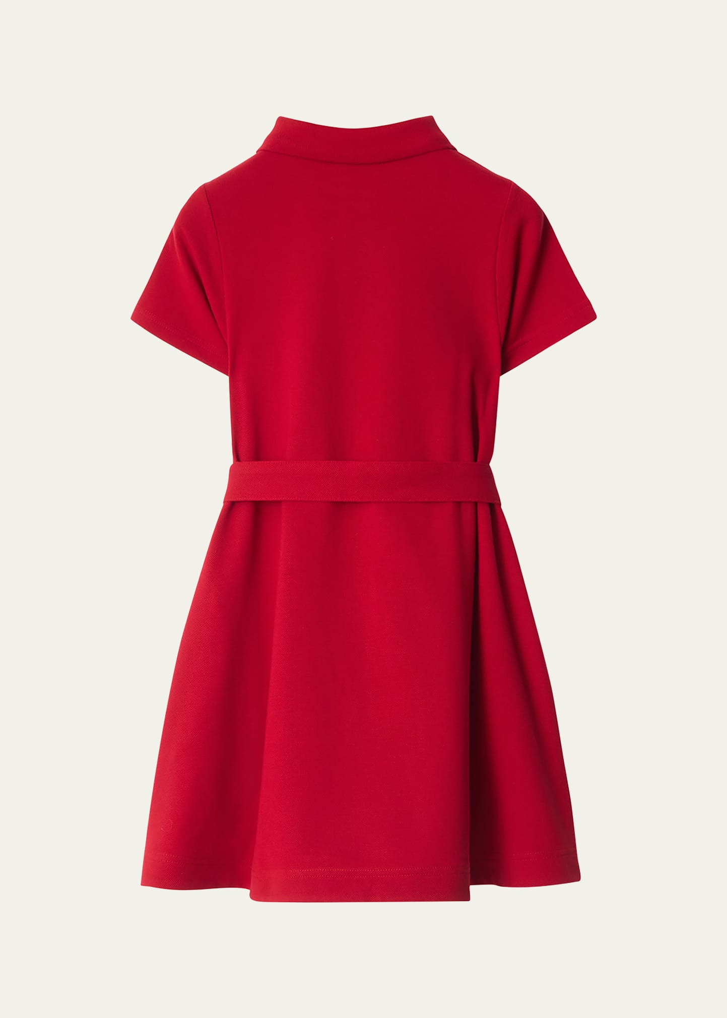 open lace back dress Burberry Brit Primary Red Check Ruffle-Trim Long-Sleeve Dress – Blogger  Armoire main image 1