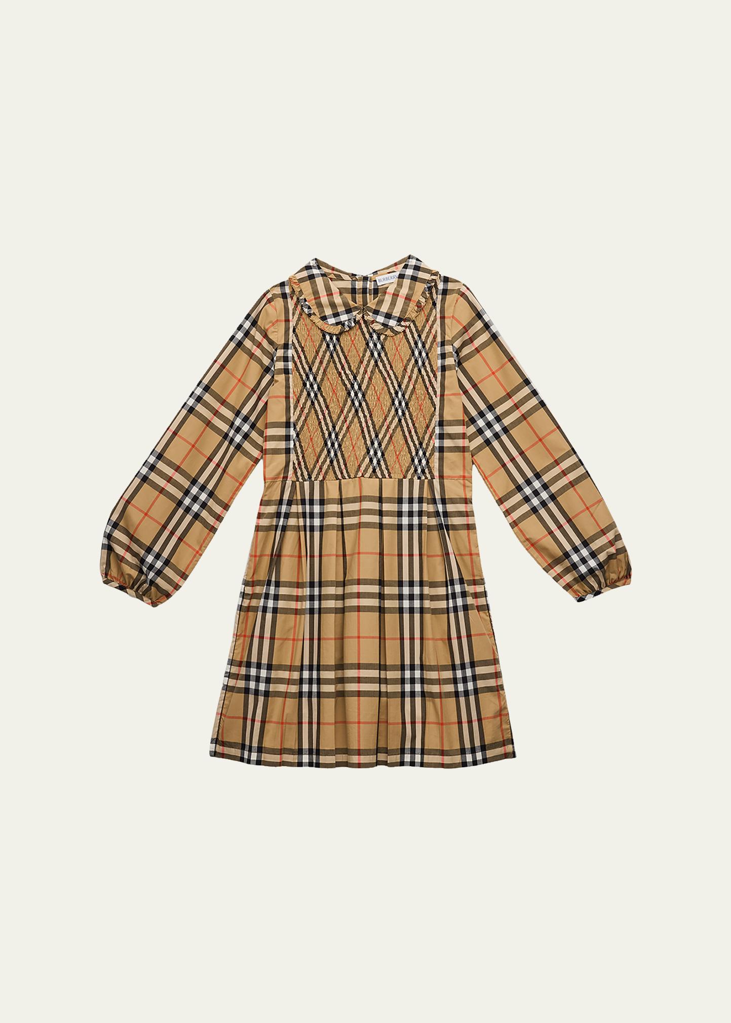BURBERRY アヴリル テディインターシャ セータードレス 128 【公式通販】