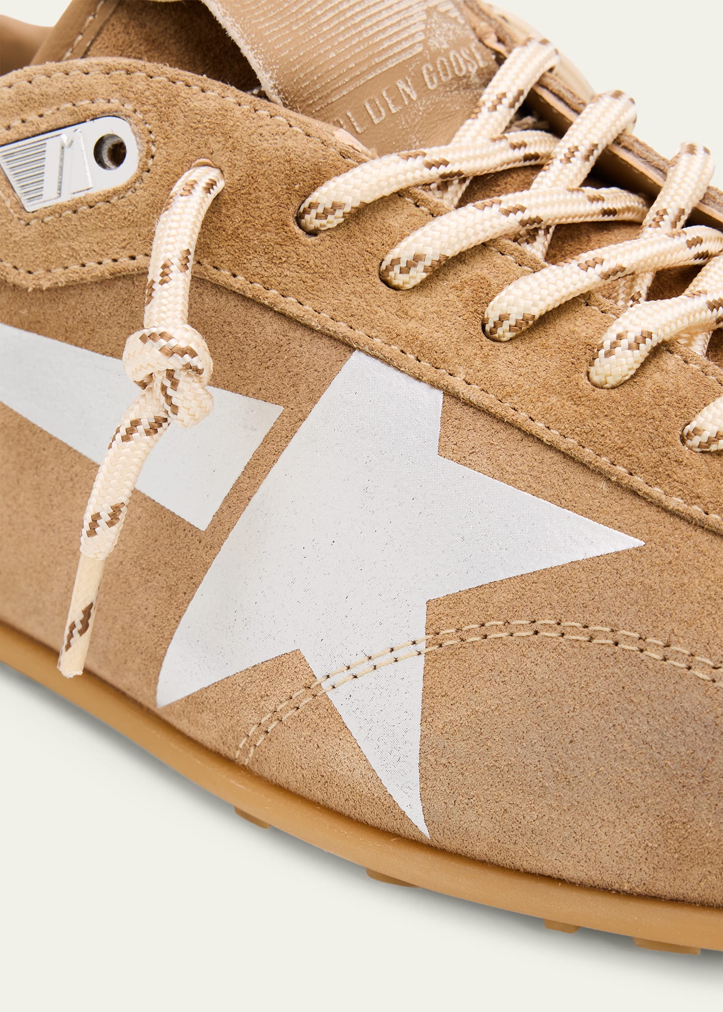 Golden Goose Men's Marathon Suede Low-Top Sneakers - Bergdorf Goodman