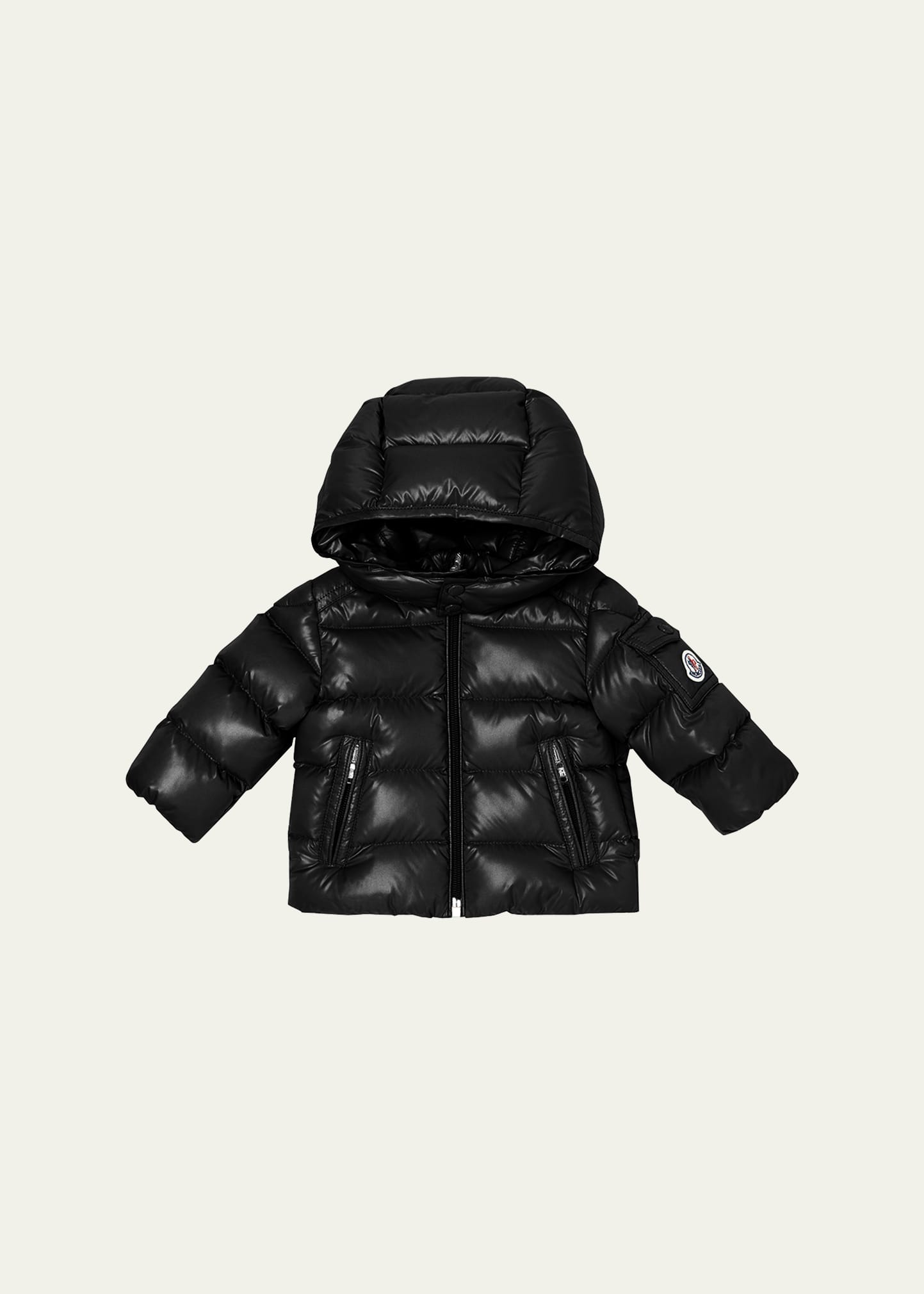 Moncler Kid's Maya Baby Hooded Down Jacket, Size 6M-3 - Bergdorf
