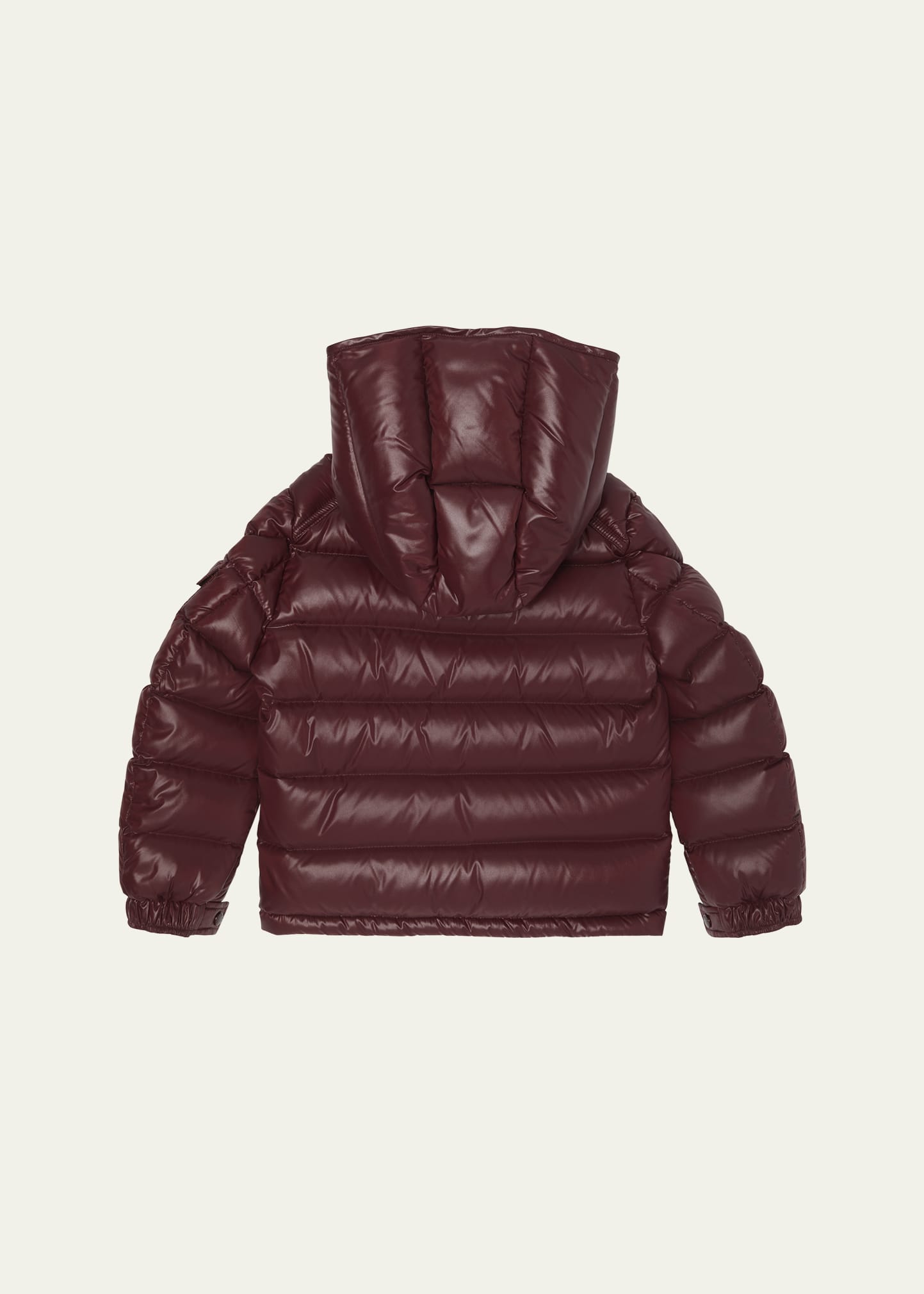 Moncler Boy's Maya Hooded Short Down Jacket, Size 8-10 Bergdorf
