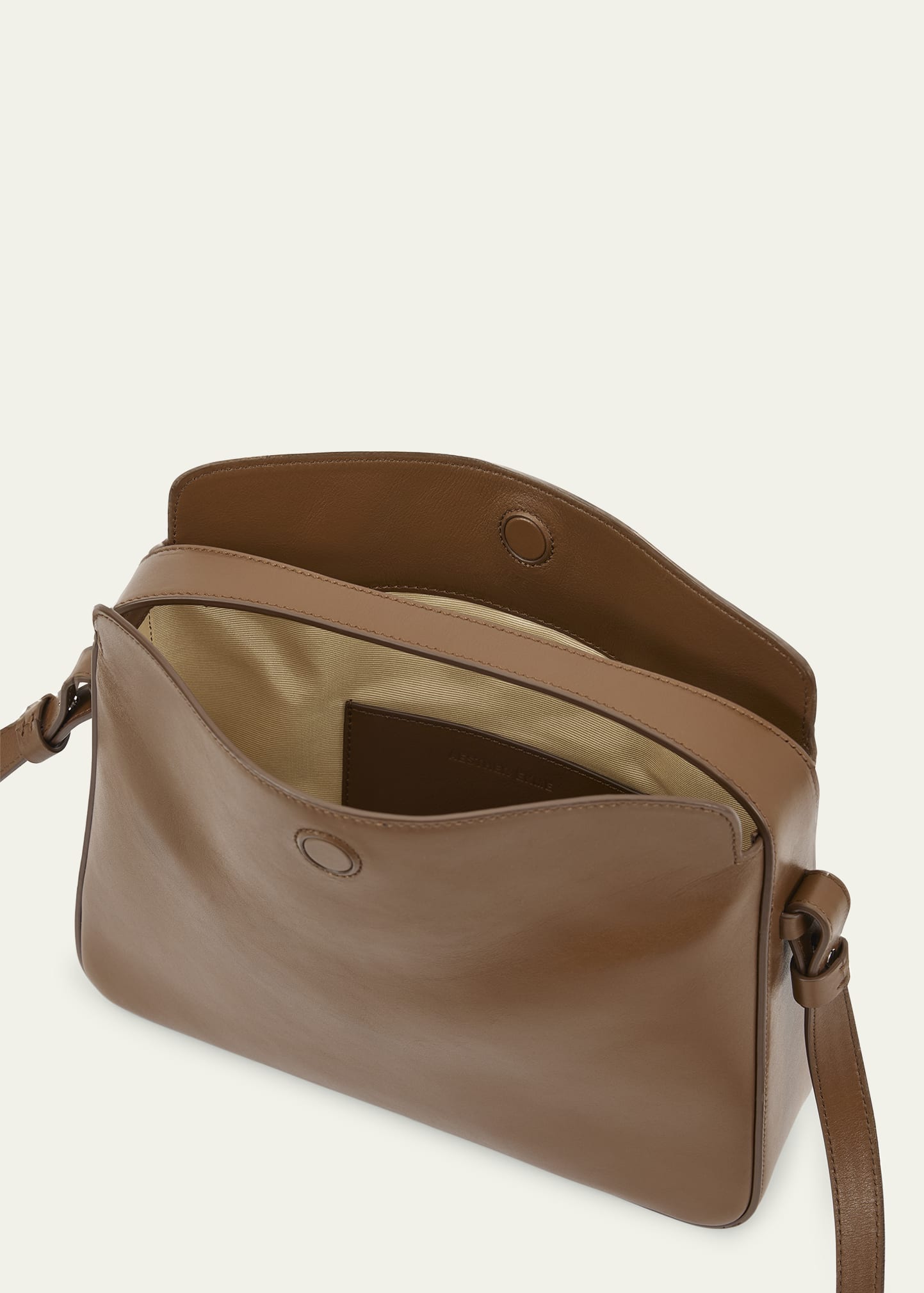 Aesther Ekme Soft Baguette Calfskin Leather Crossbody Bag