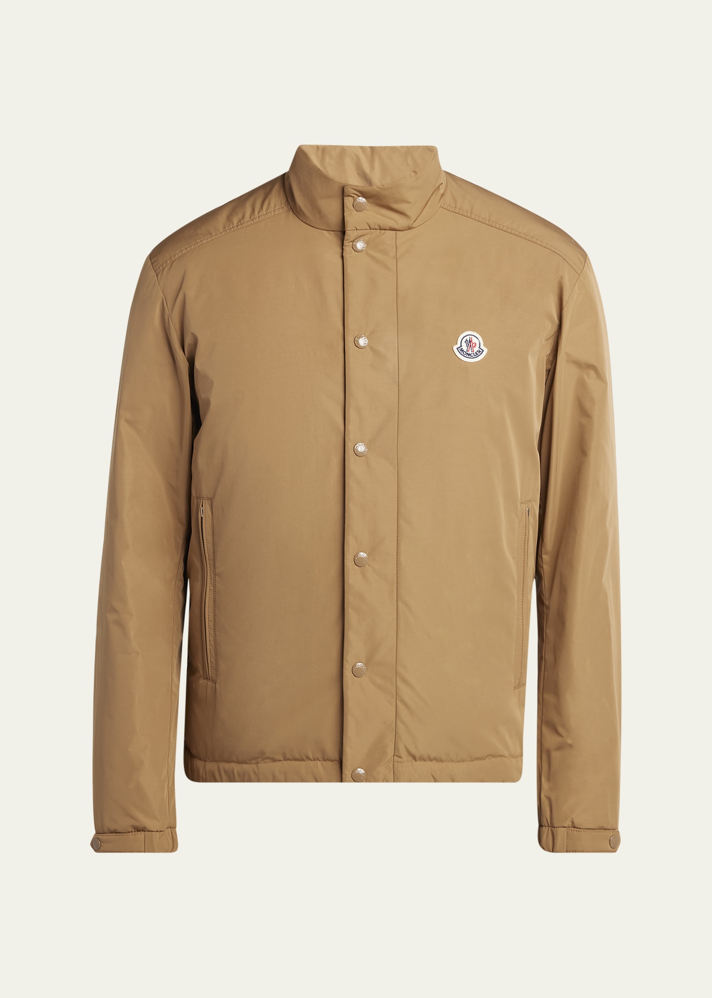 Moncler Men's Archivio Tan Micro Soft Light Padded Epin Jacket