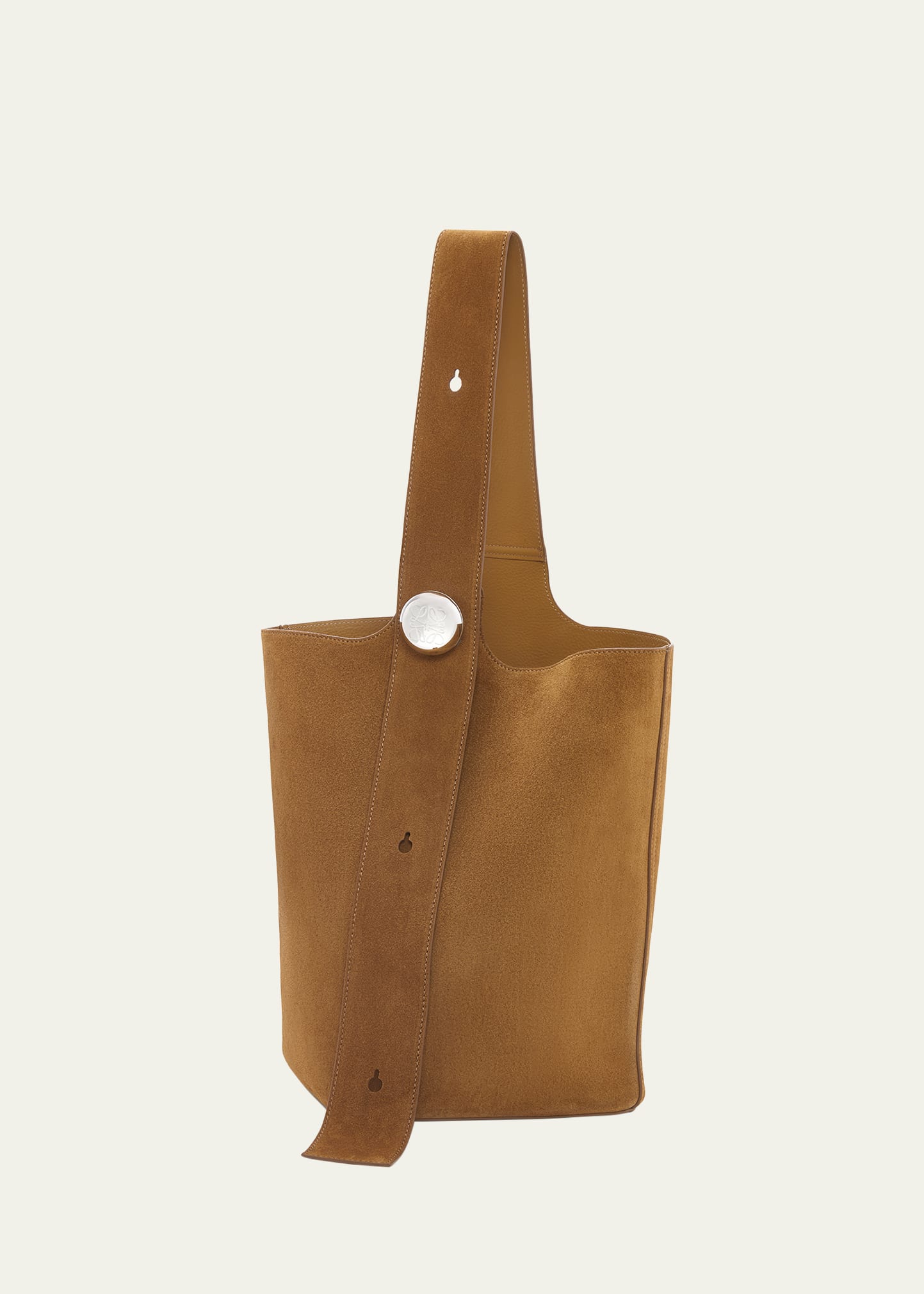 新品 MOMENT leather bucket tote Leather Bucket Bags - ROMY TISA