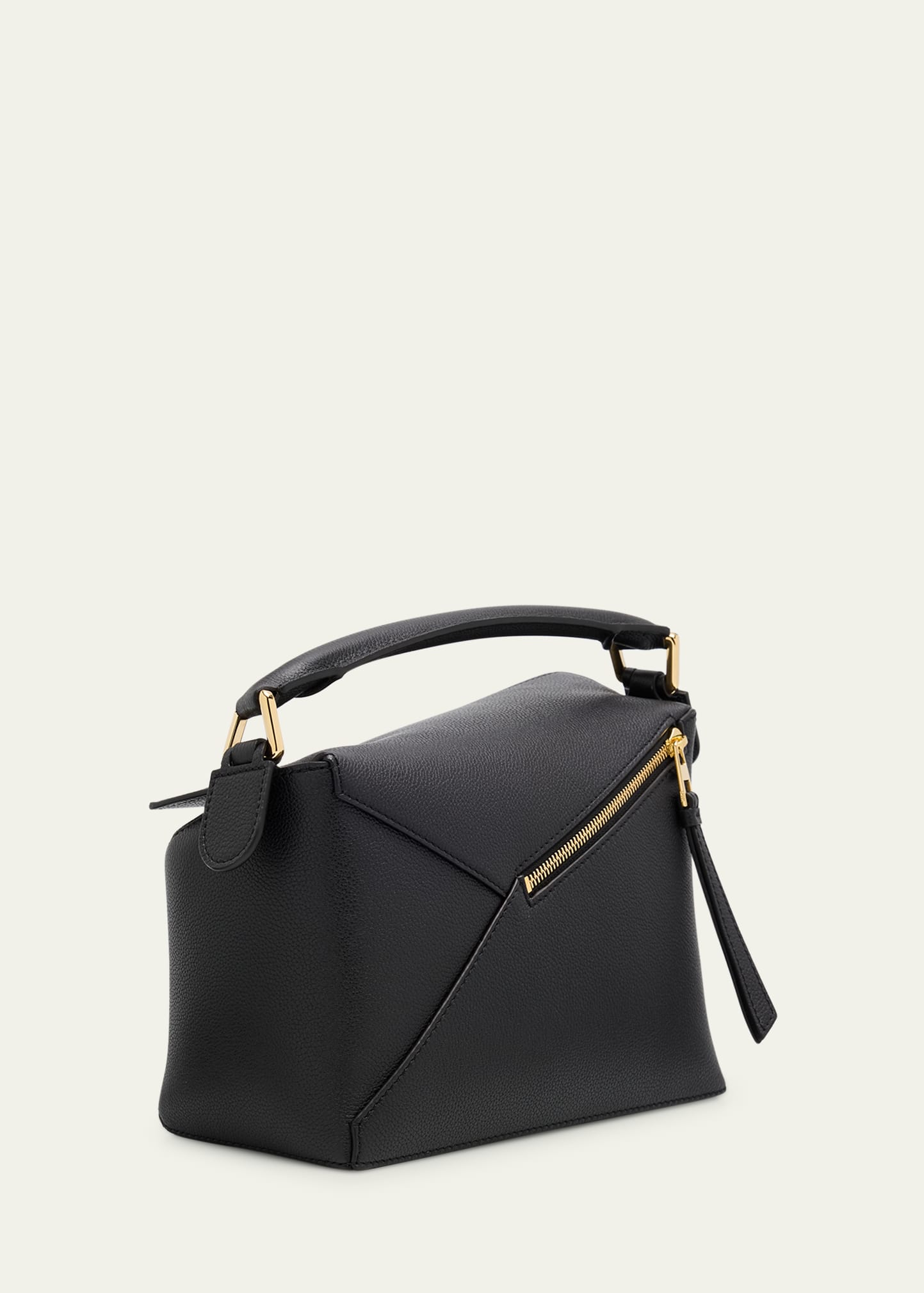 Loewe Puzzle Edge Small Top-Handle Bag in Grain Leather - Bergdorf