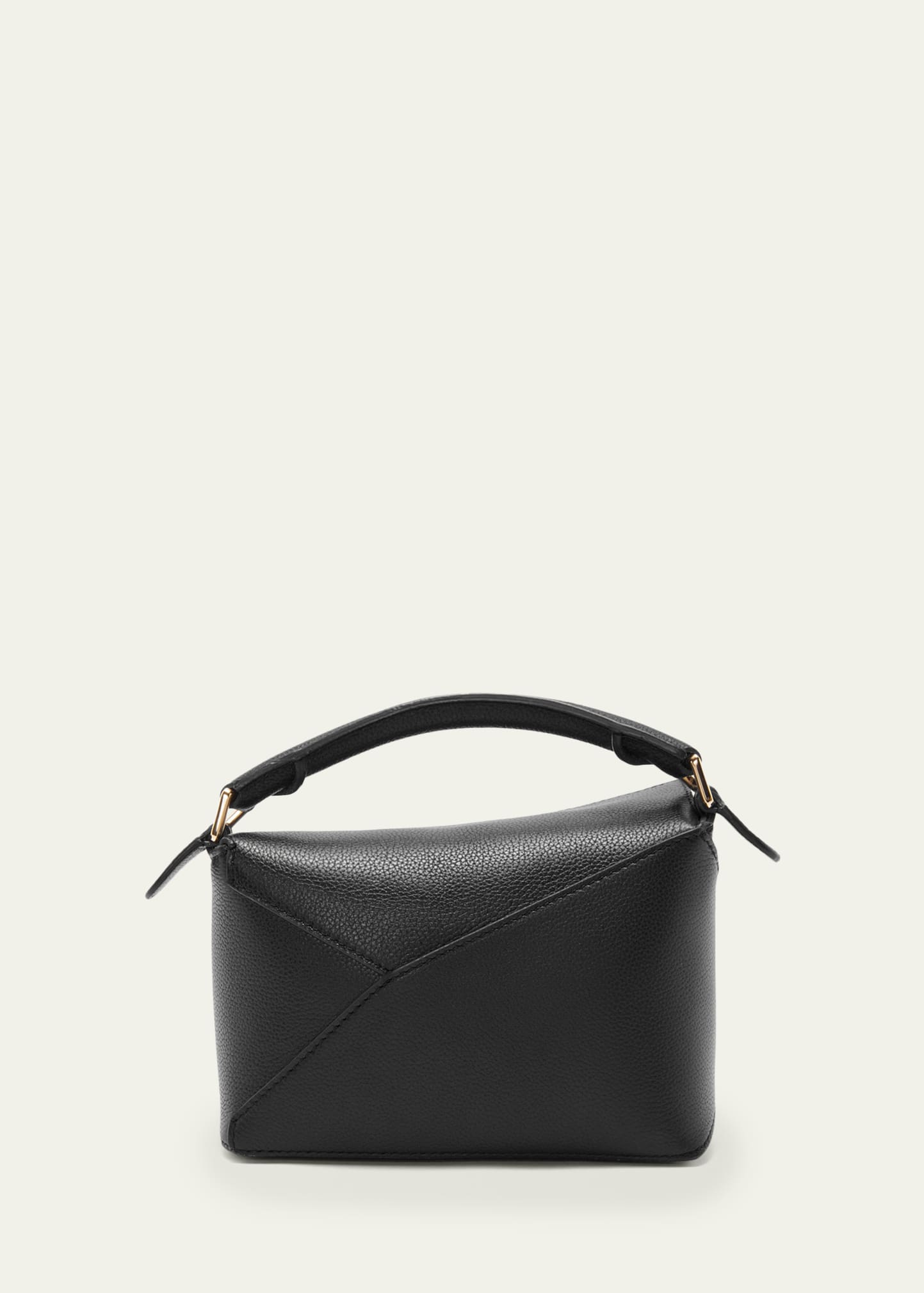 Loewe Puzzle Edge Mini Top-Handle Bag in Grain Leather - Bergdorf
