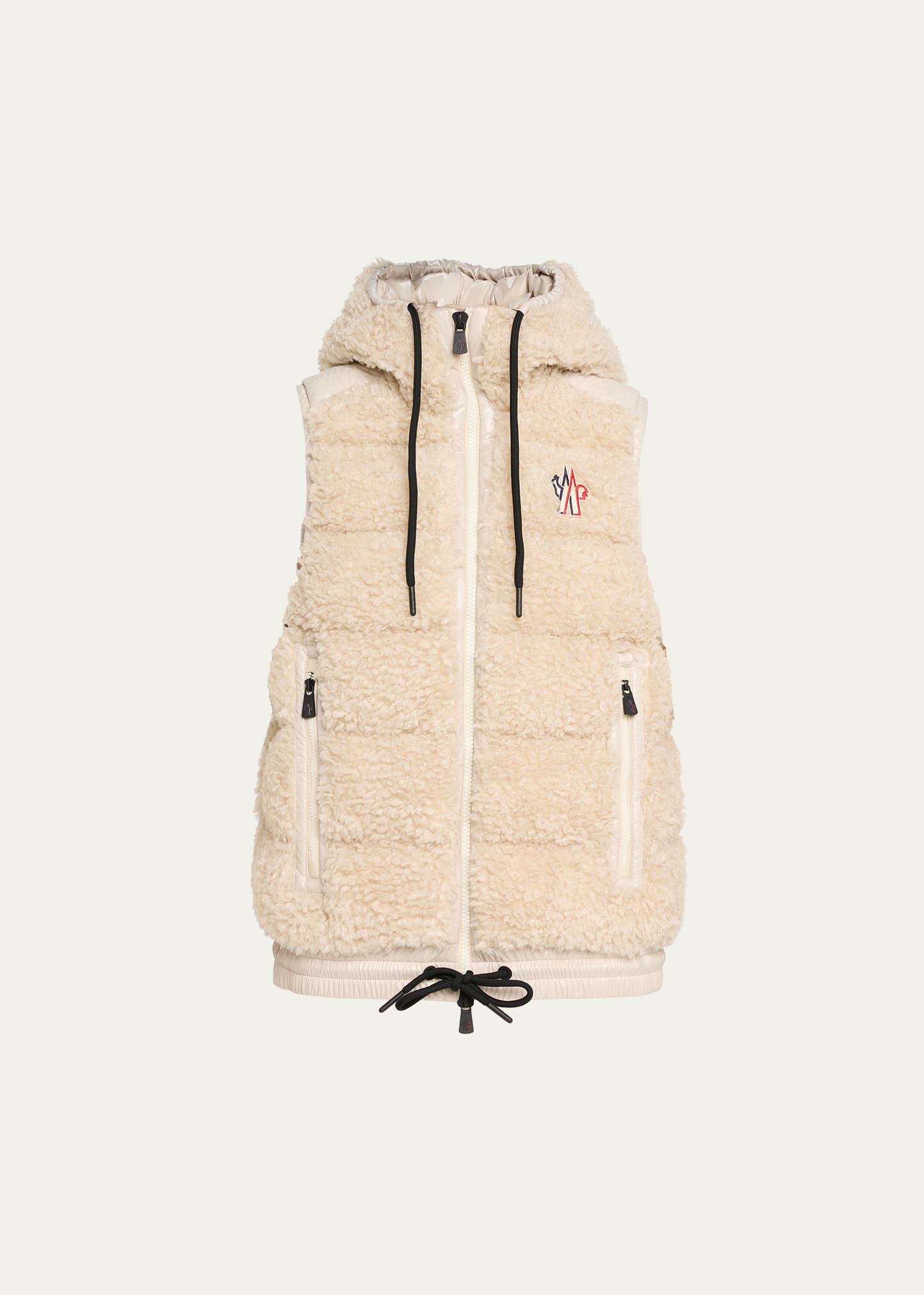 Moncler Grenoble Teddy Padded Vest - Bergdorf Goodman