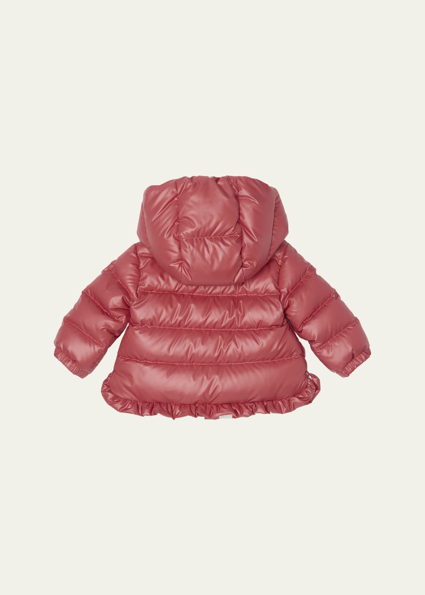 Moncler Girl's Tazui Ruffled Down Jacket, Size 6M-3 - Bergdorf Goodman