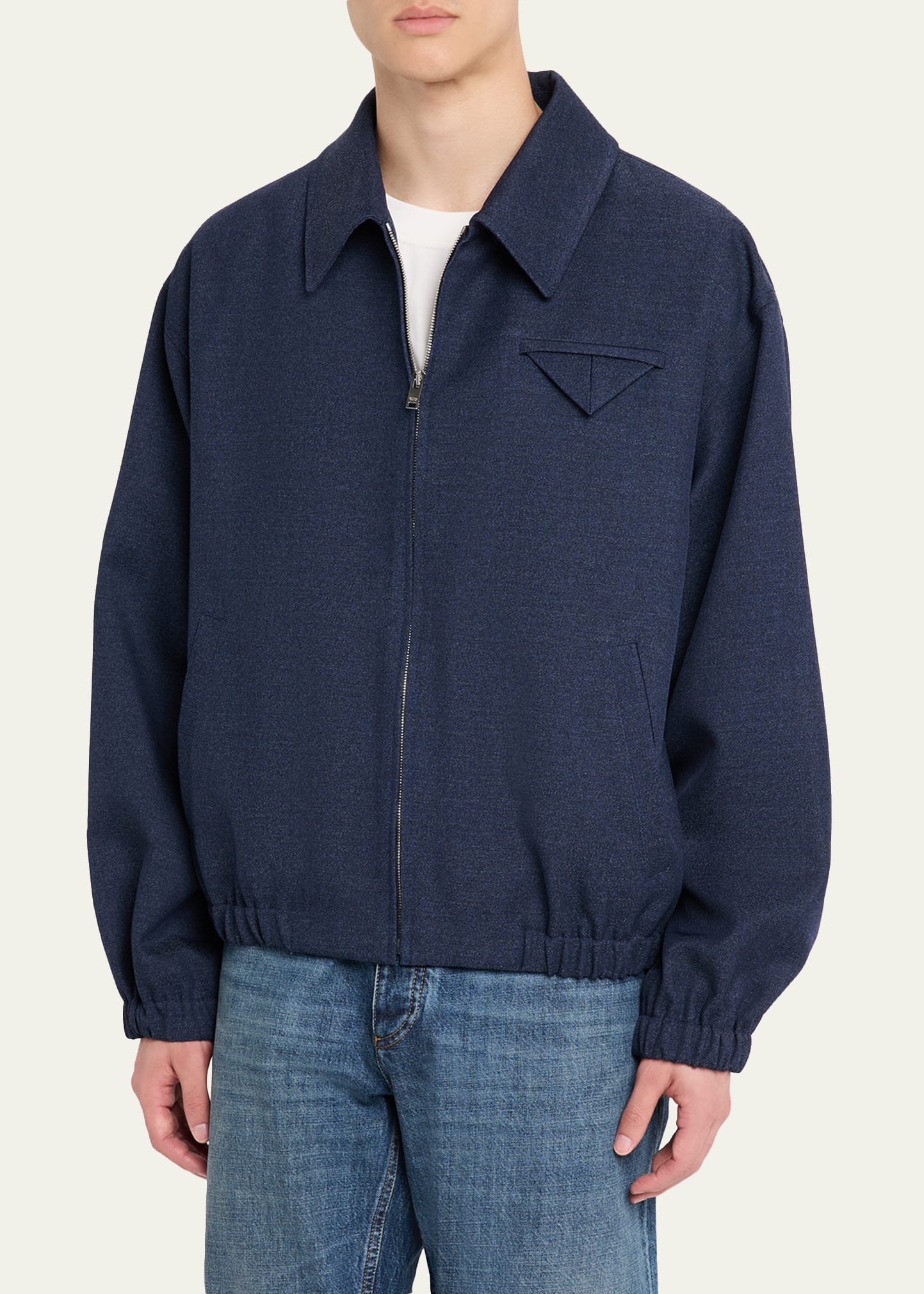 【可愛くクールに♪】BOTTEGA VENETA Navy Blue Wool Montgomery Bottega Veneta Midnight Blue Wool Montgomery Coat – LOZURI®