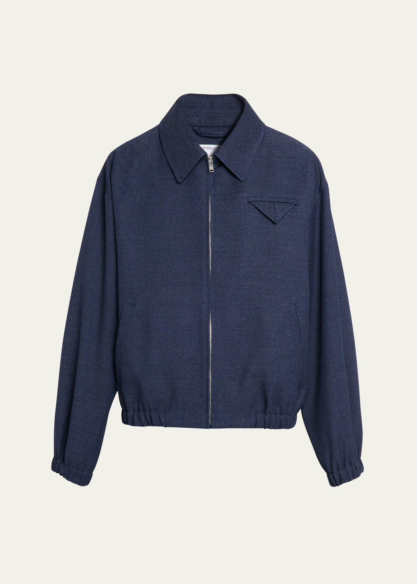 Bottega Veneta Men's Wool Triangle-Pocket Blouson - Bergdorf