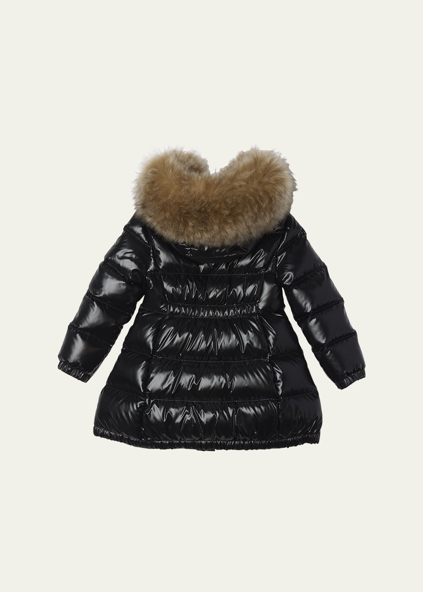 Moncler Girl's Aruna Long Down Parka, Size 4-6 - Bergdorf Goodman