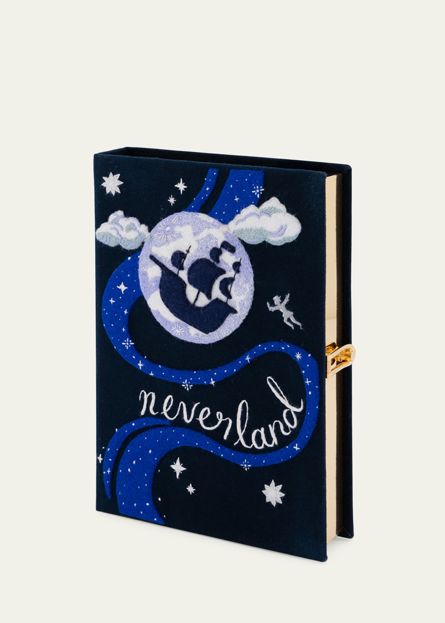 Olympia Le-Tan Neverland Book Clutch Bag - Bergdorf Goodman