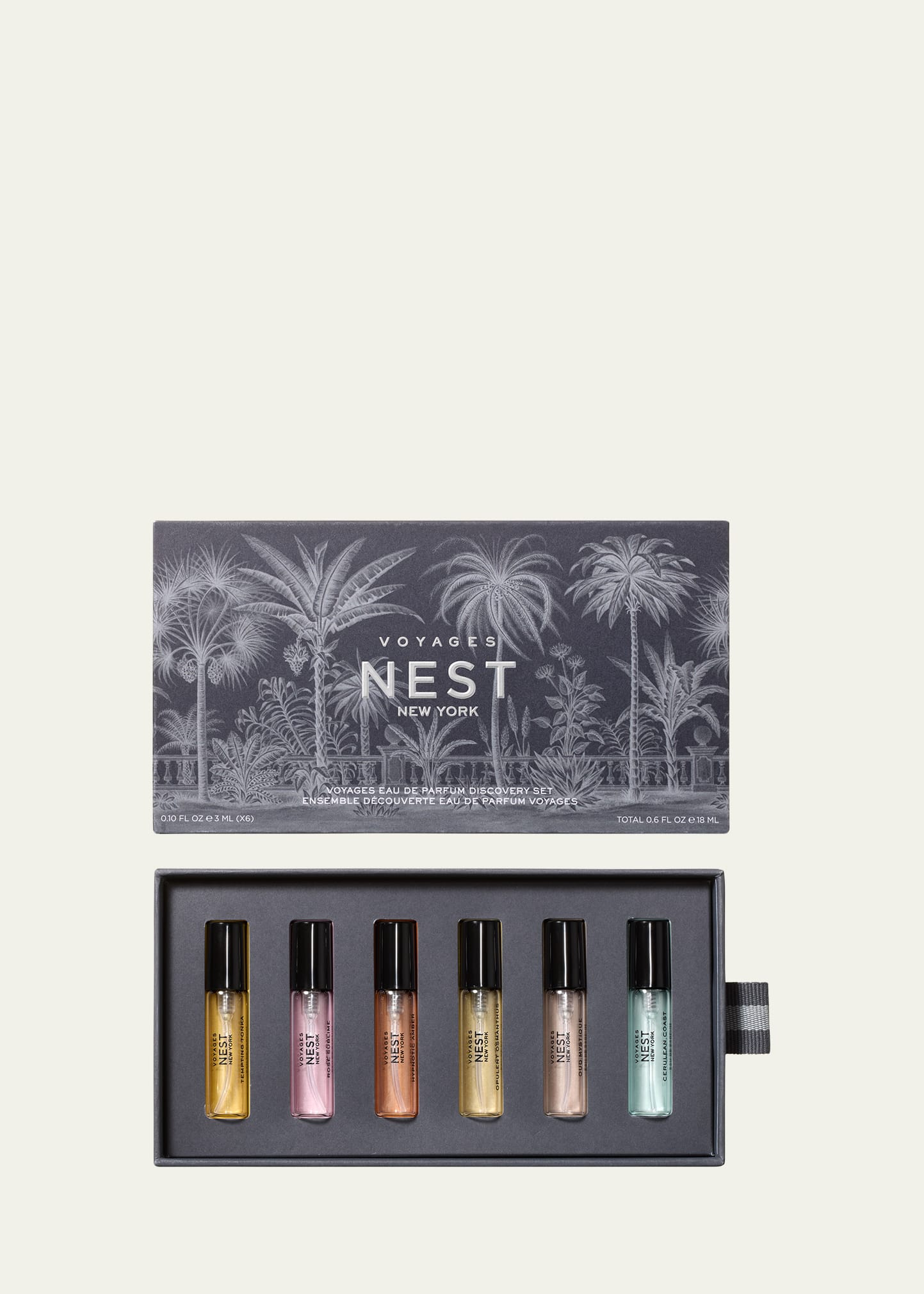 NEST New York VOYAGES Eau de Parfum Discovery Set, 6 x 3mL