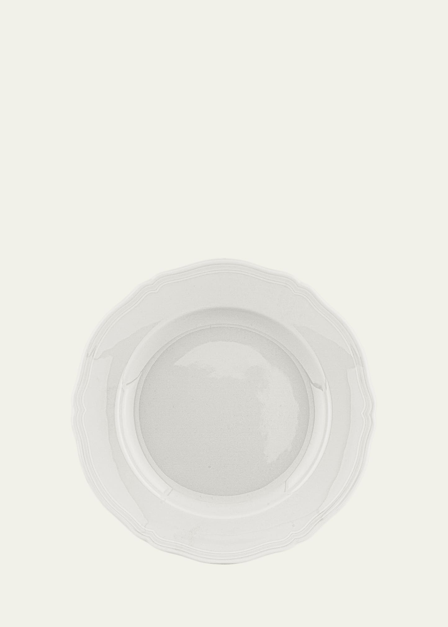 Bianco Antico Doccia Flat Dessert Plate