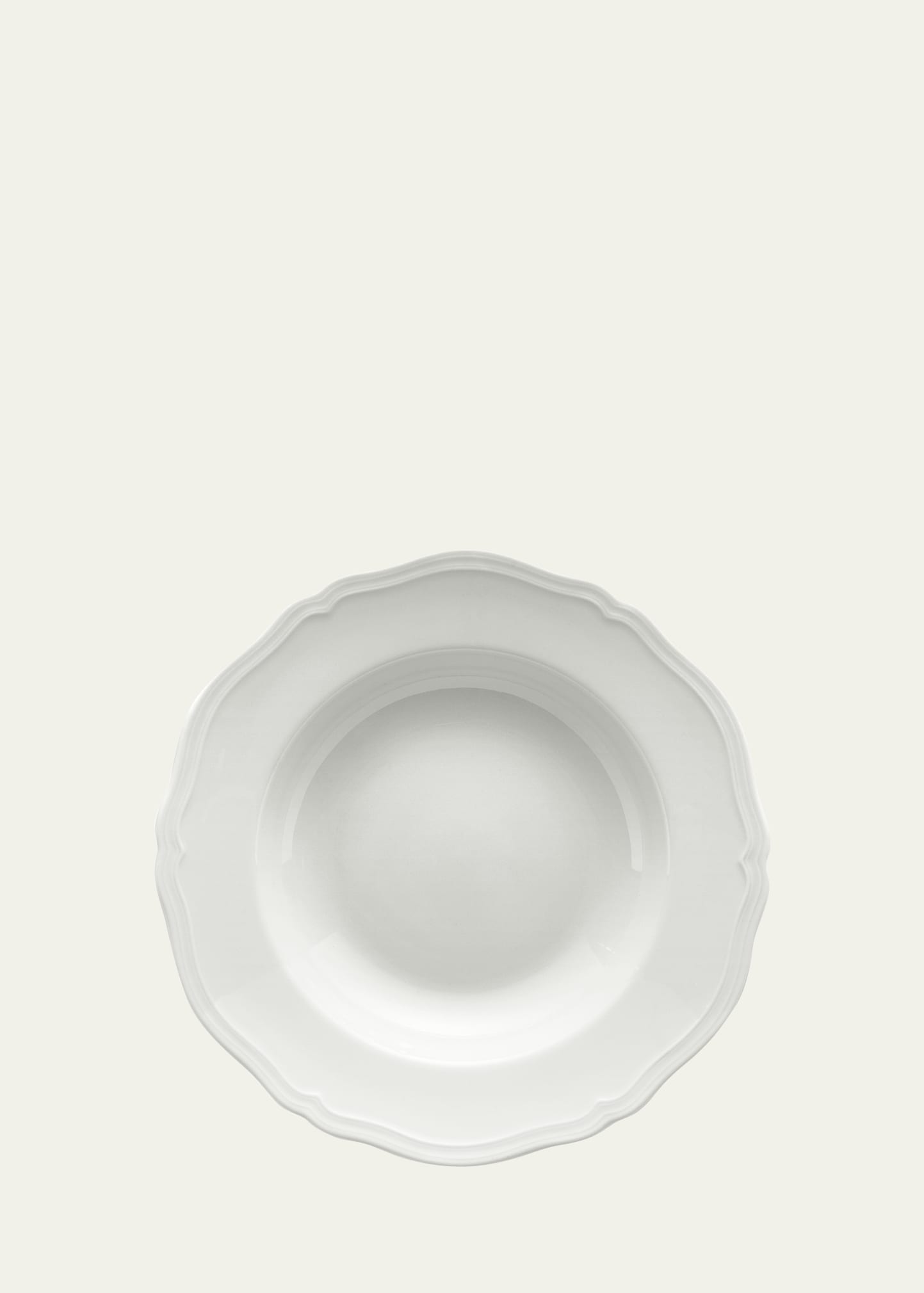 Bianco Antico Doccia Soup Plate