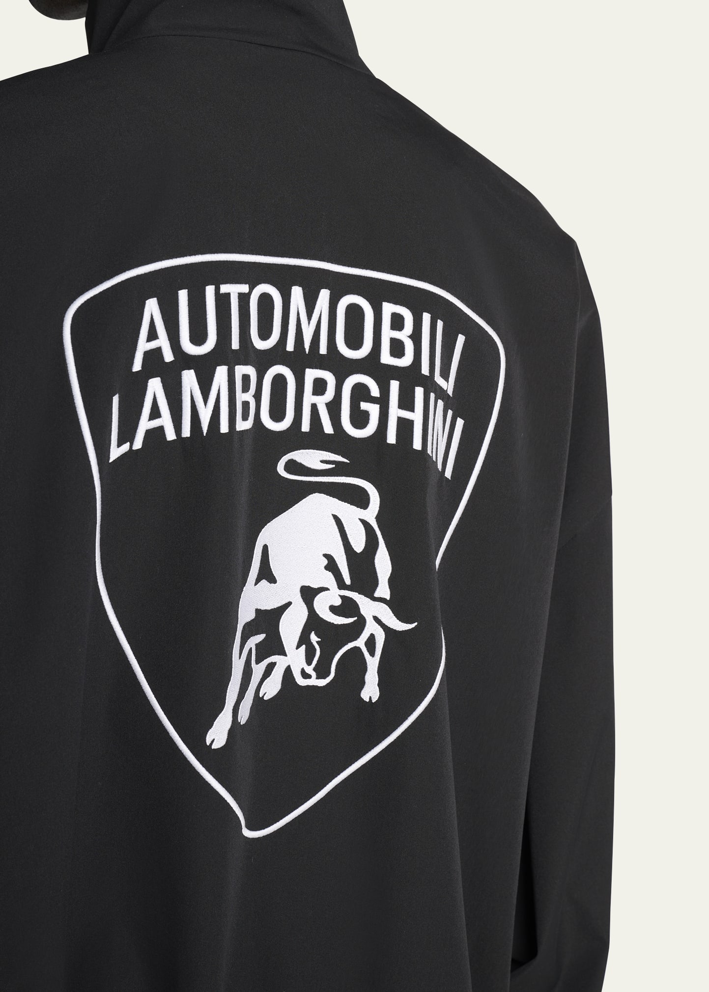 BALENCIAGA x Lamborghini ロゴ コットン パーカー 人気 Balenciaga X Automobili Lamborghini Printed Hoodie - 1041