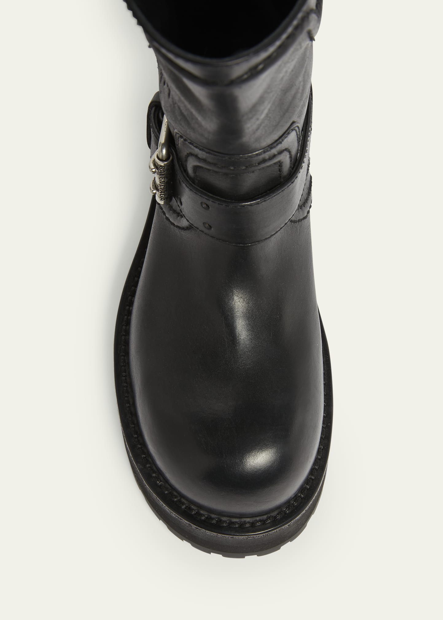Balenciaga Venom Leather Biker Boots - Bergdorf Goodman