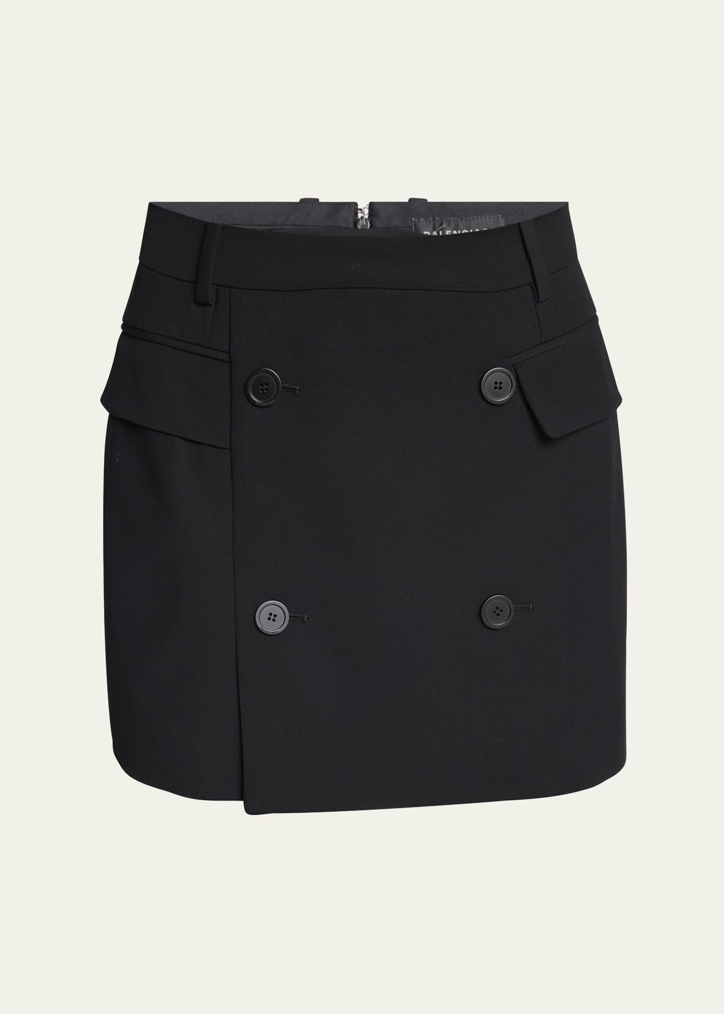 【関税＆送料込み】Balenciaga Wool Mini Skirt Balenciaga Virgin Wool Checked Mini Skirt women - Glamood Outlet
