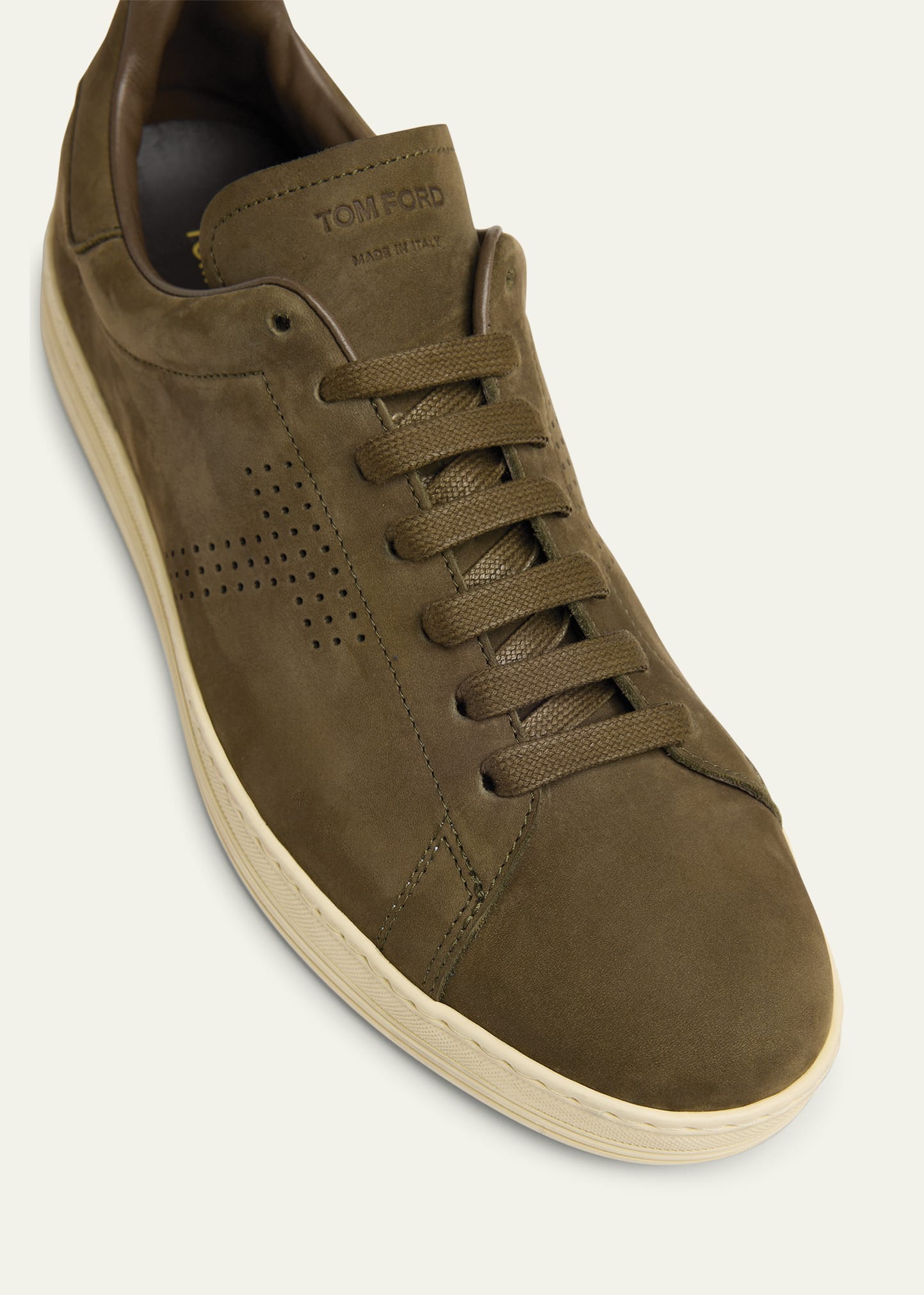 TOM FORD Men's Warwick Nubuck Leather Sneakers - Bergdorf