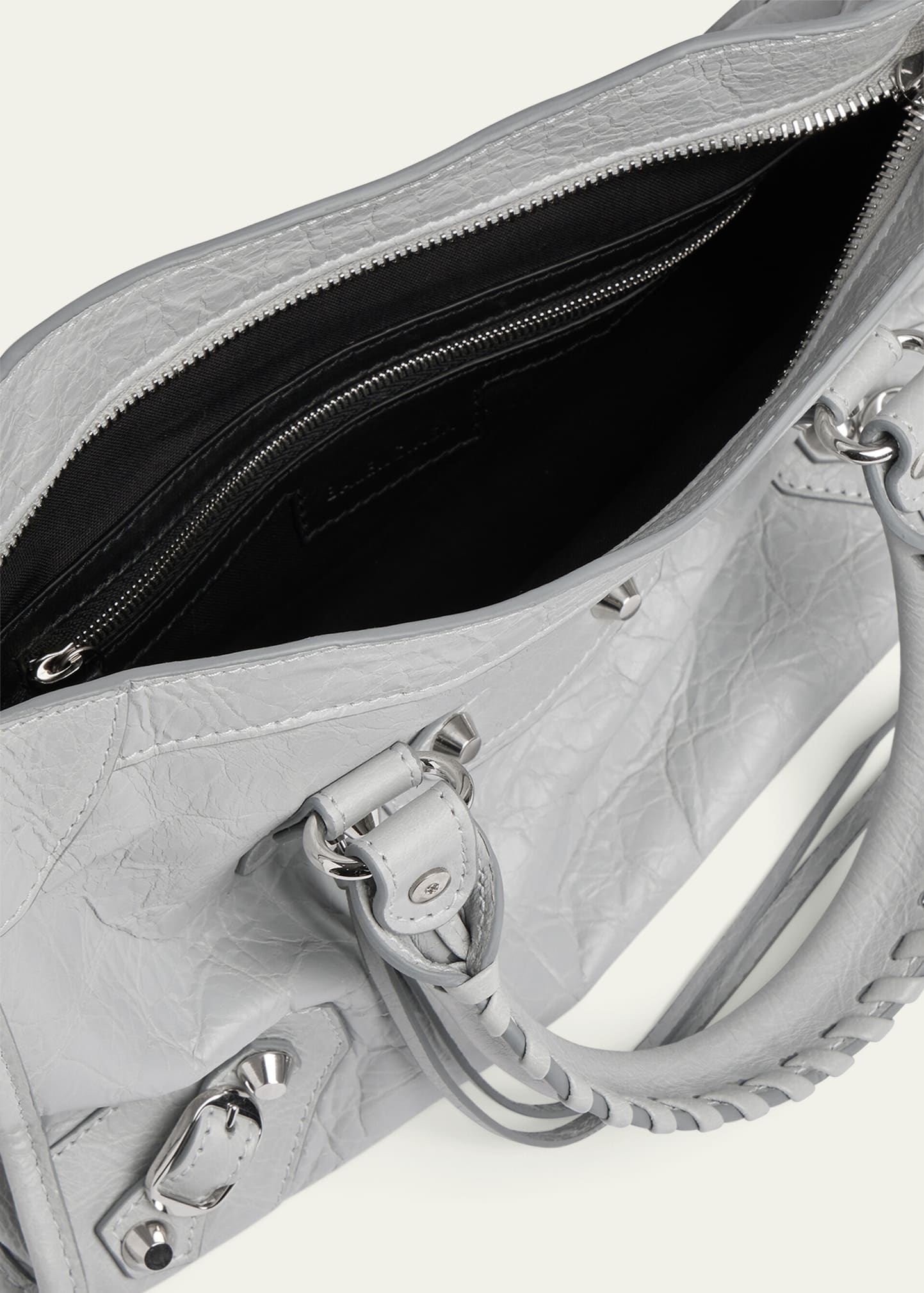 Balenciaga Le City Small Arena Leather Crossbody Bag - Bergdorf