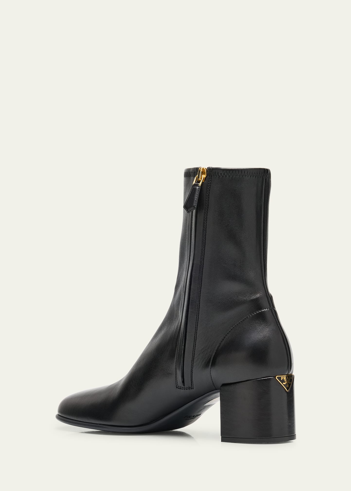 Prada 55mm Nappa Leather Ankle Boots - Bergdorf Goodman
