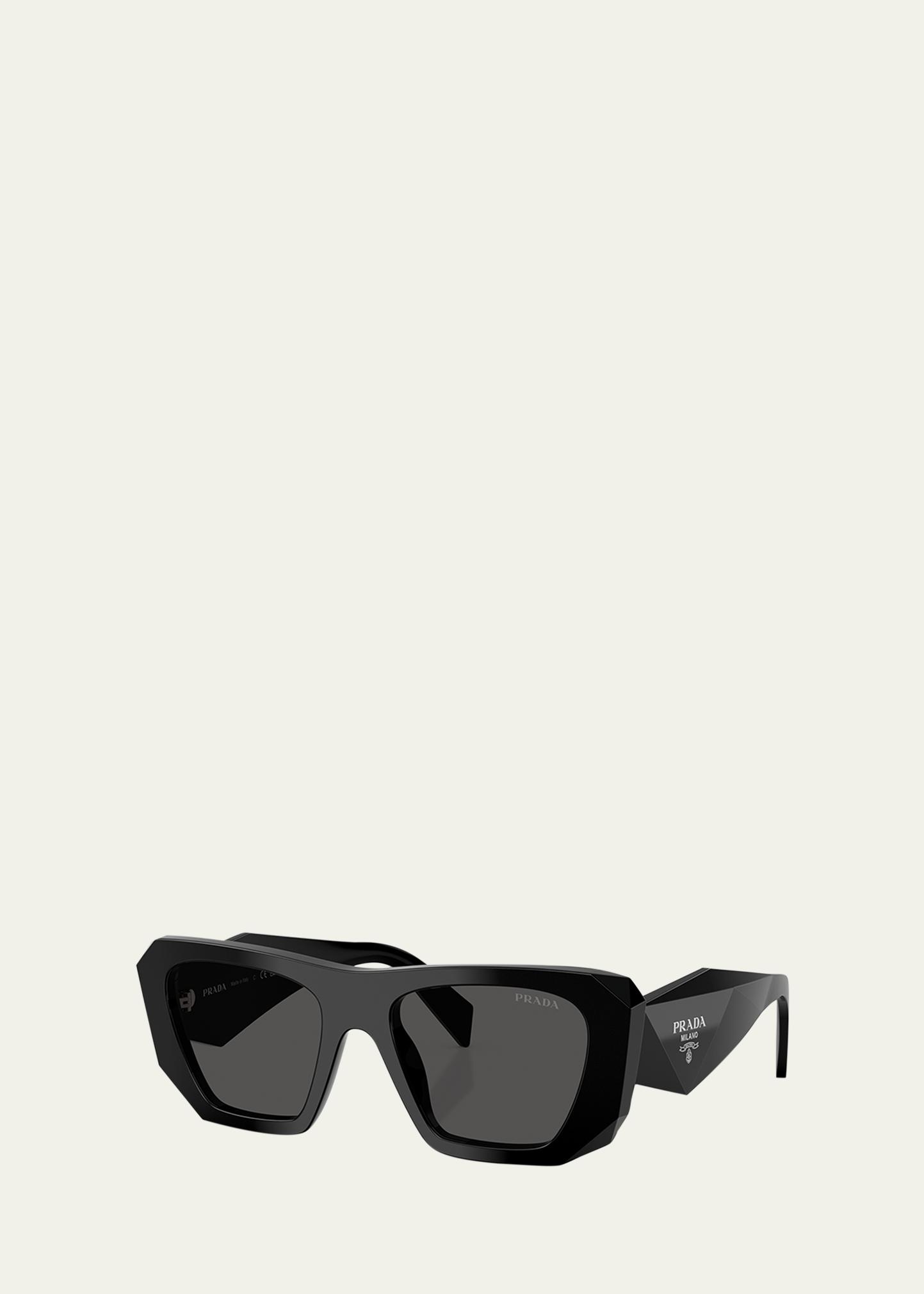 Prada PR B18S Acetate Square Sunglasses - Bergdorf Goodman