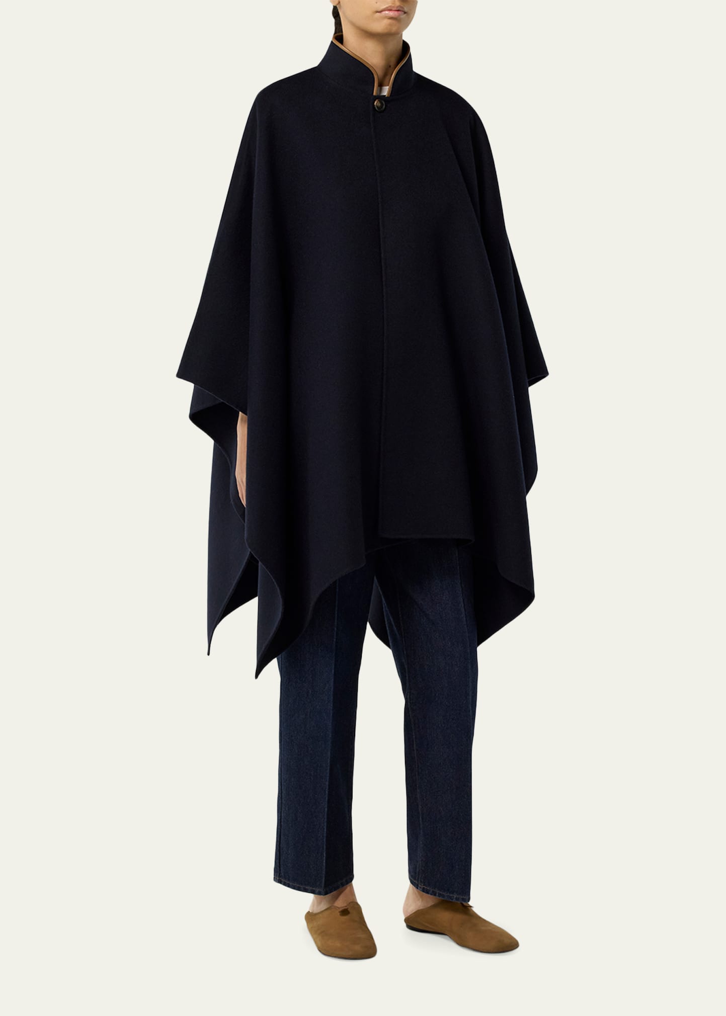 Loro Piana Double-Face Cashmere Spagna Cape - Bergdorf Goodman