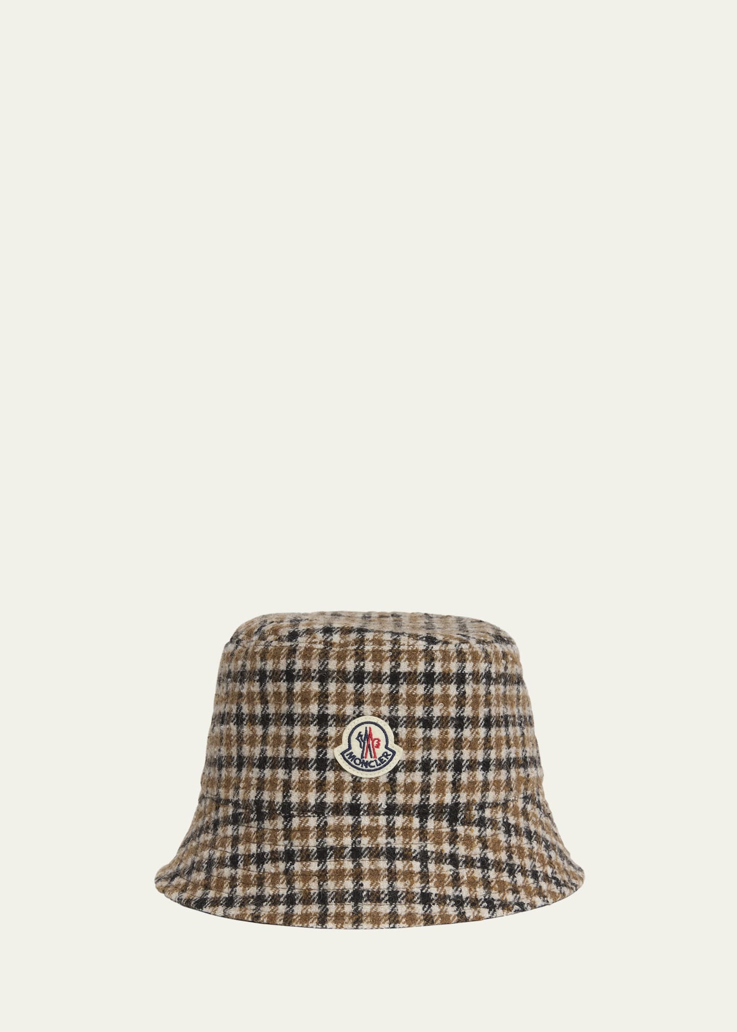 ハット MONCLER SS25 Logo bucket hat (K10933B000255983X 226) Logo bucket hat in black - Moncler | Mytheresa