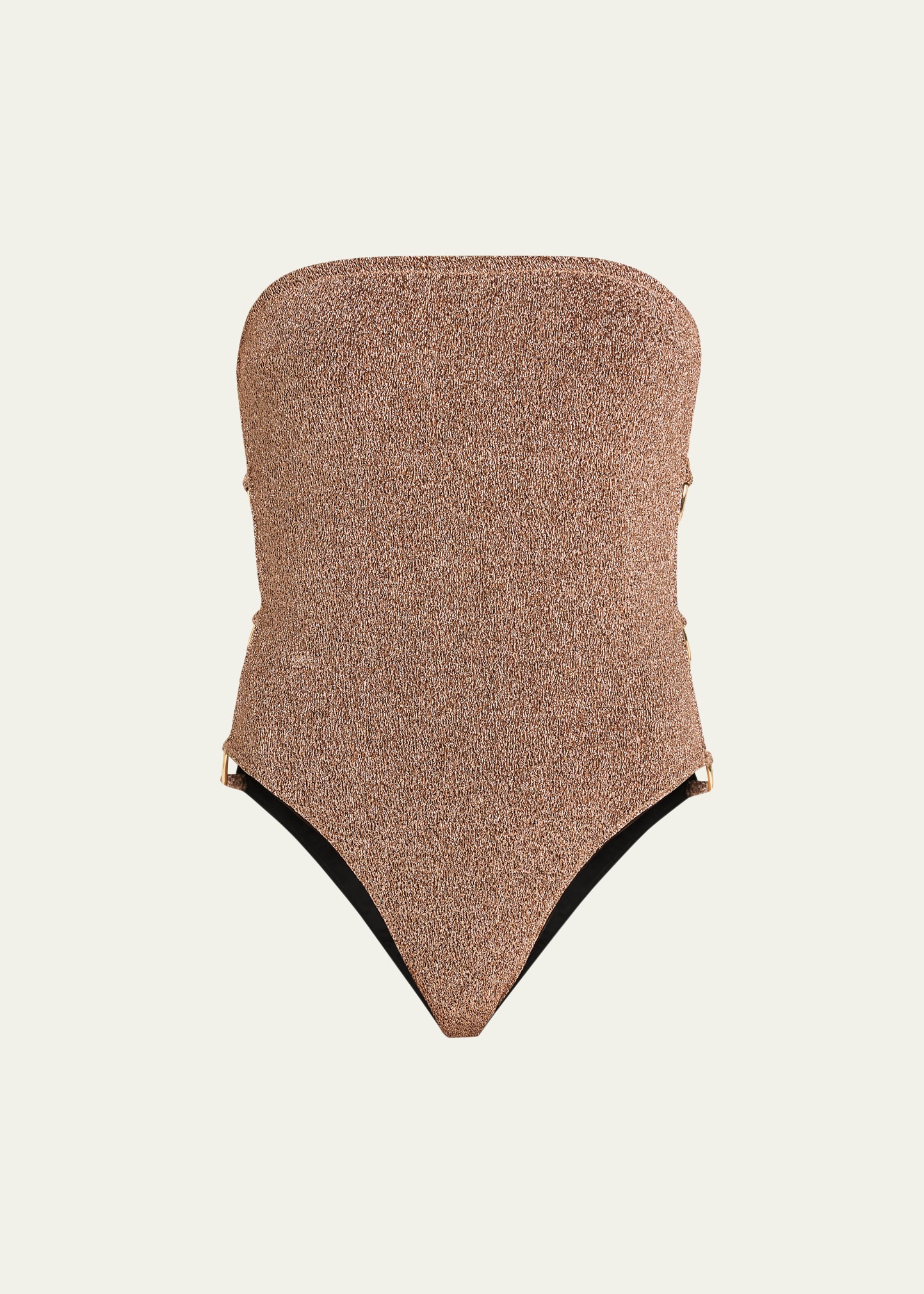 Livy Dark Star Strapless One-Piece Swimsuit - Bergdorf Goodman