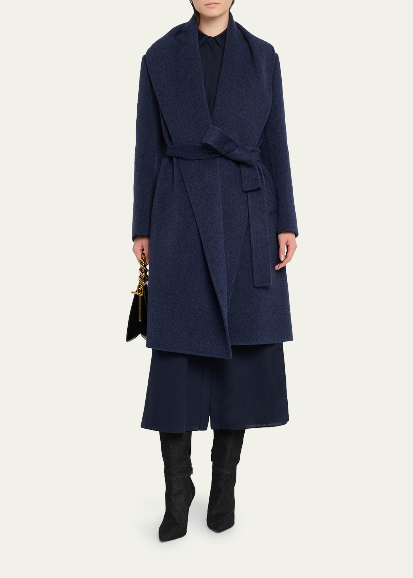 3MAN 21AW Half Wrap Coat SIZE S 定価28万円 Kobi Halperin Yael Shawl-Collar Wrap Coat - Bergdorf Goodman