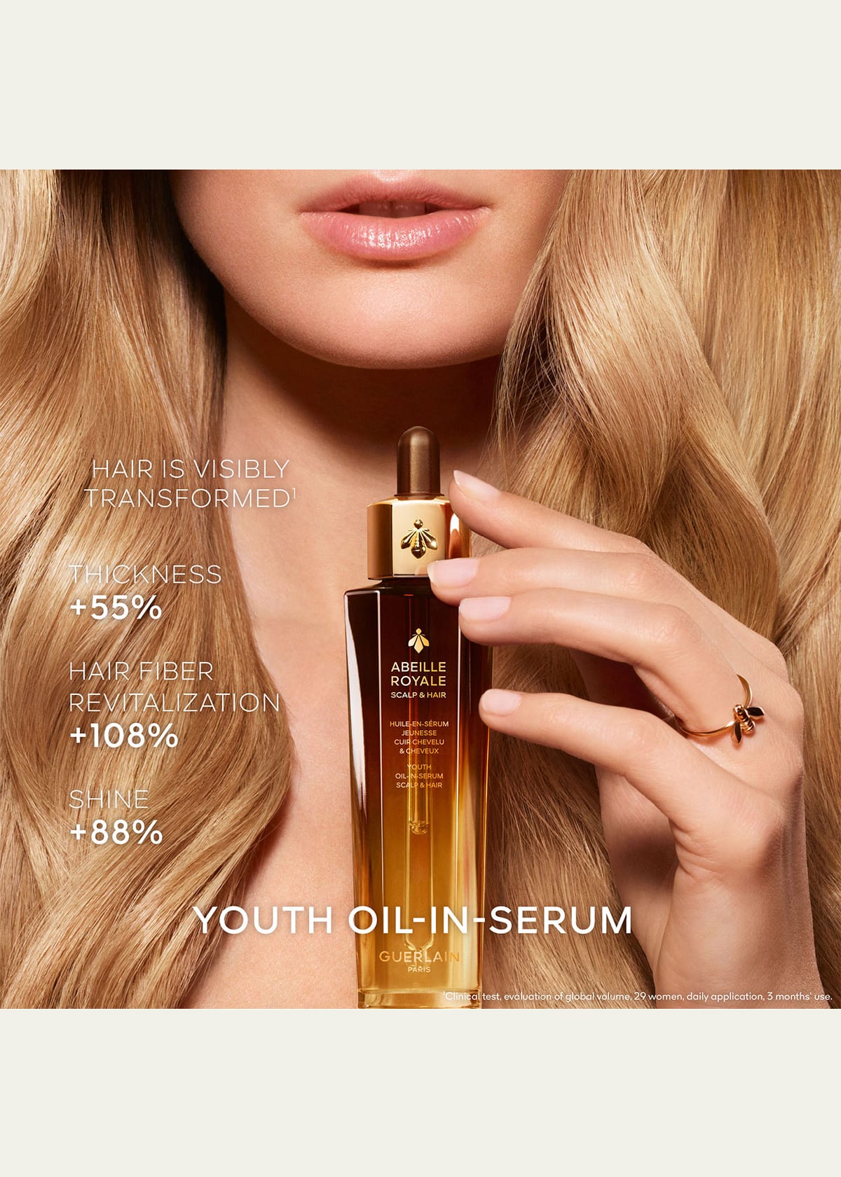 GUERLAIN ABEILLE E SCALP & HAIR セット Guerlain Limited Edition Abeille Royale Scalp & Hair Youth Ritual