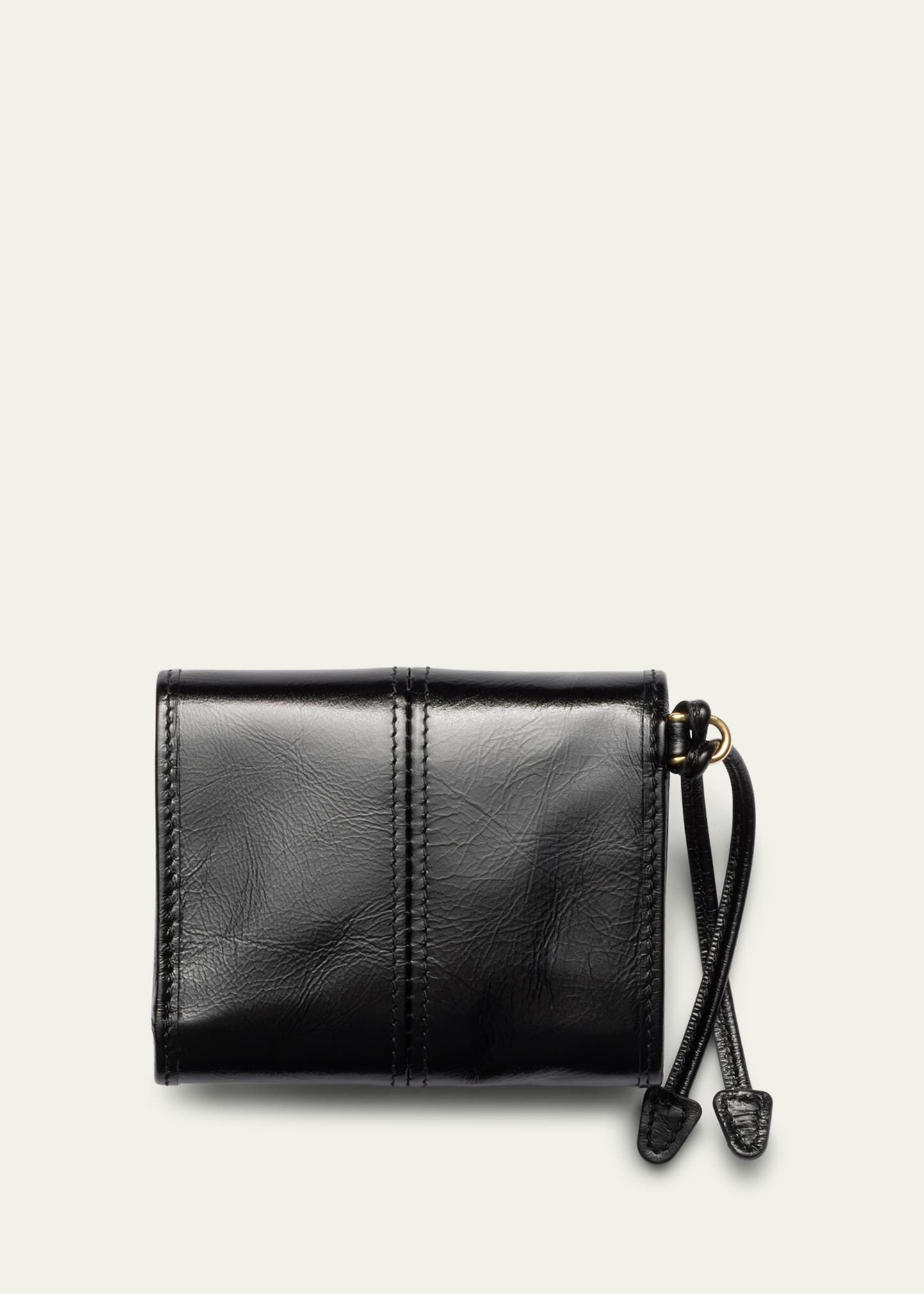 Prada Soft Lux Trifold Leather Wallet - Bergdorf Goodman