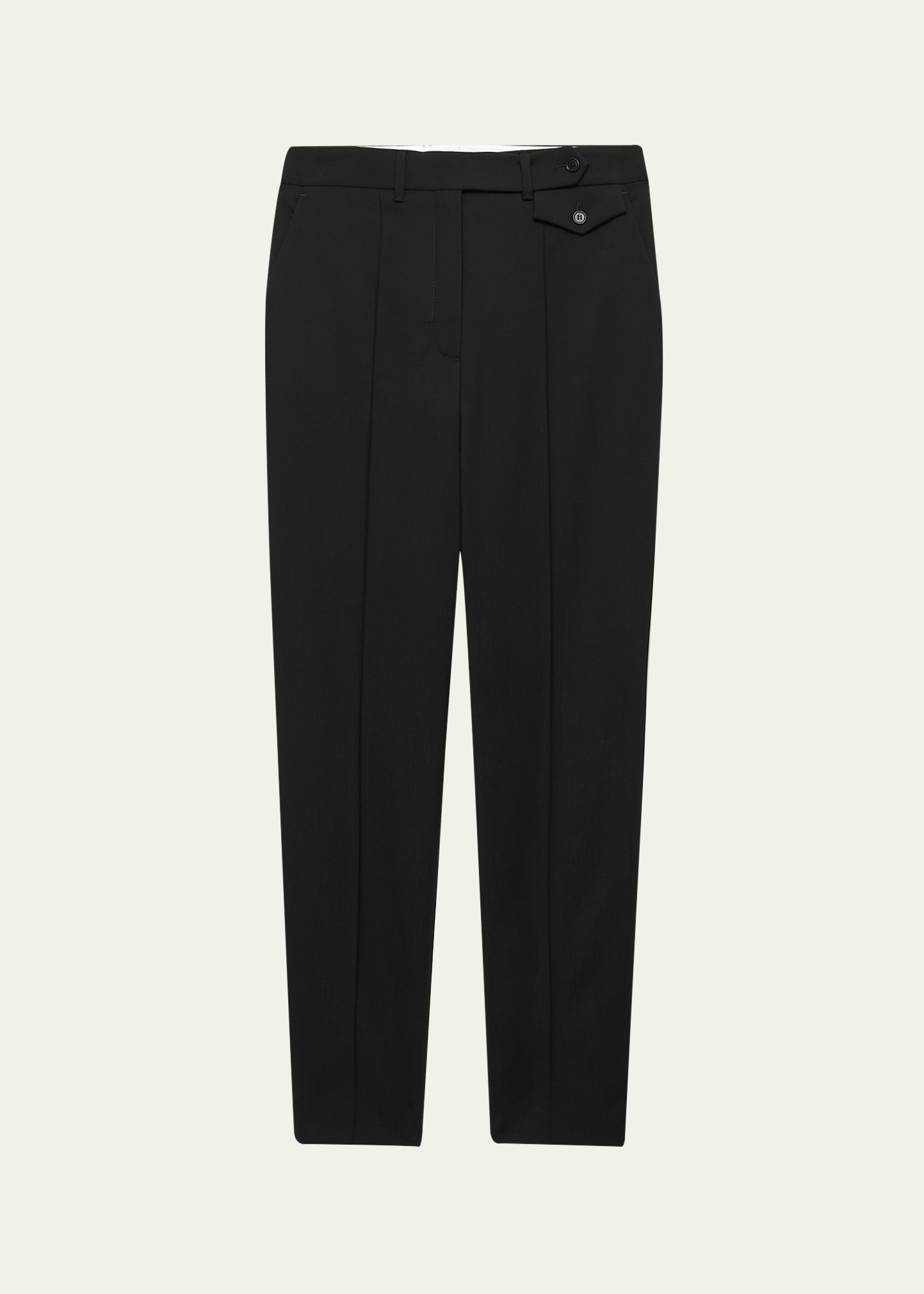 Prada Superfine Wool Tailored Pants - Bergdorf Goodman