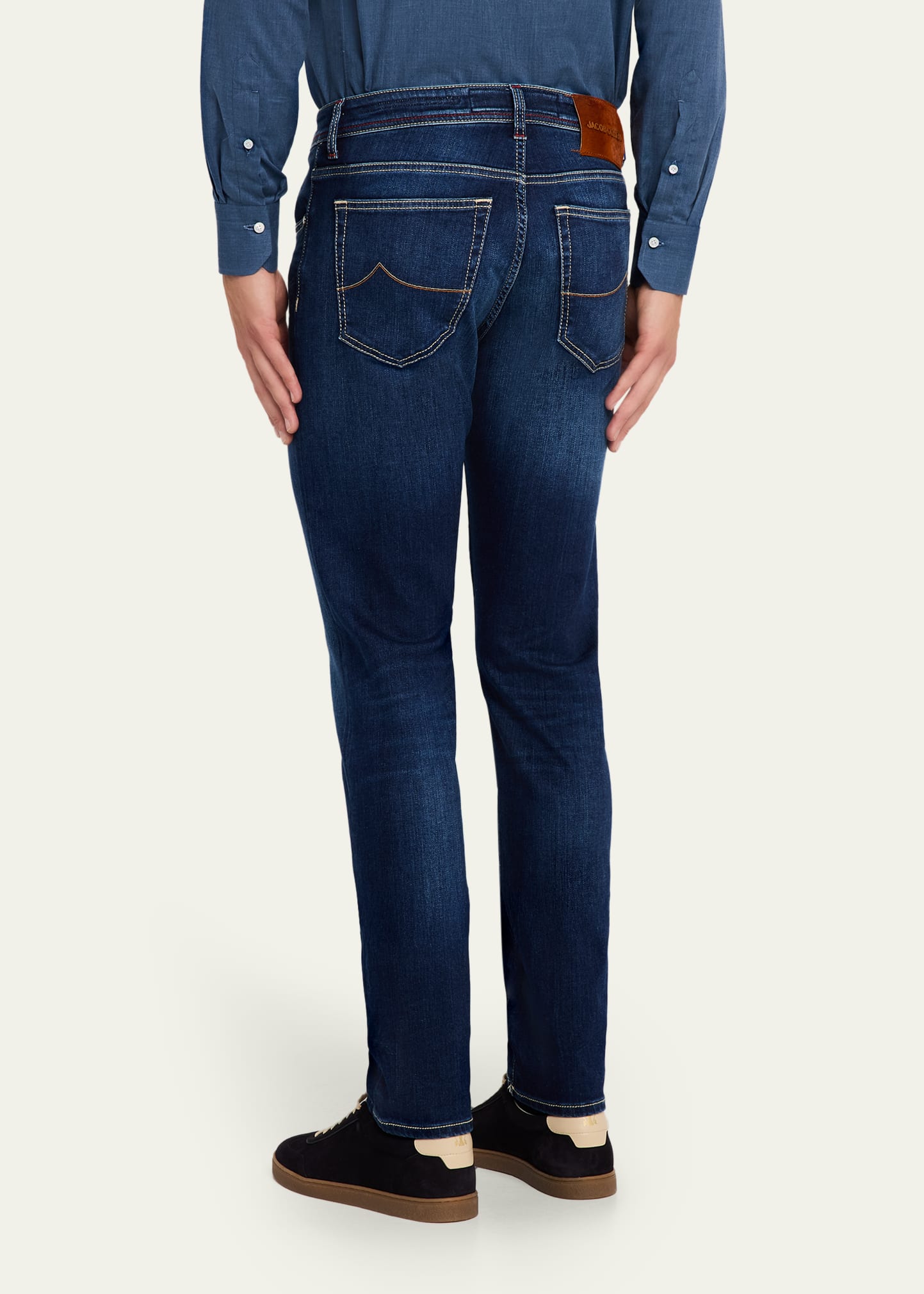 Jacob Cohen Men's Slim Fit Bard Medium-Wash Skinny Jeans