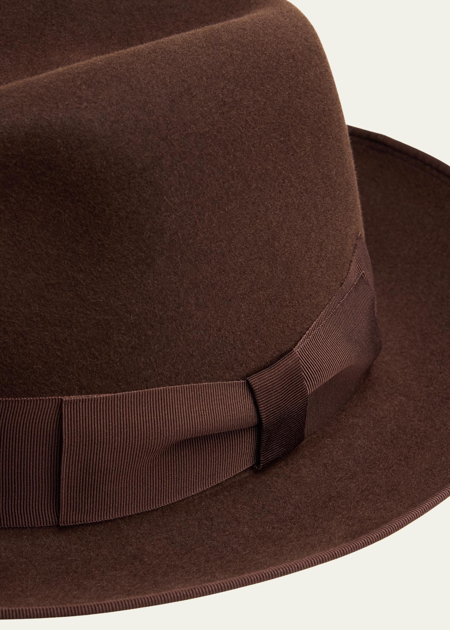 Bergdorf Goodman NY felt fadora Manhattan Fedora - Ultrafino main image 4