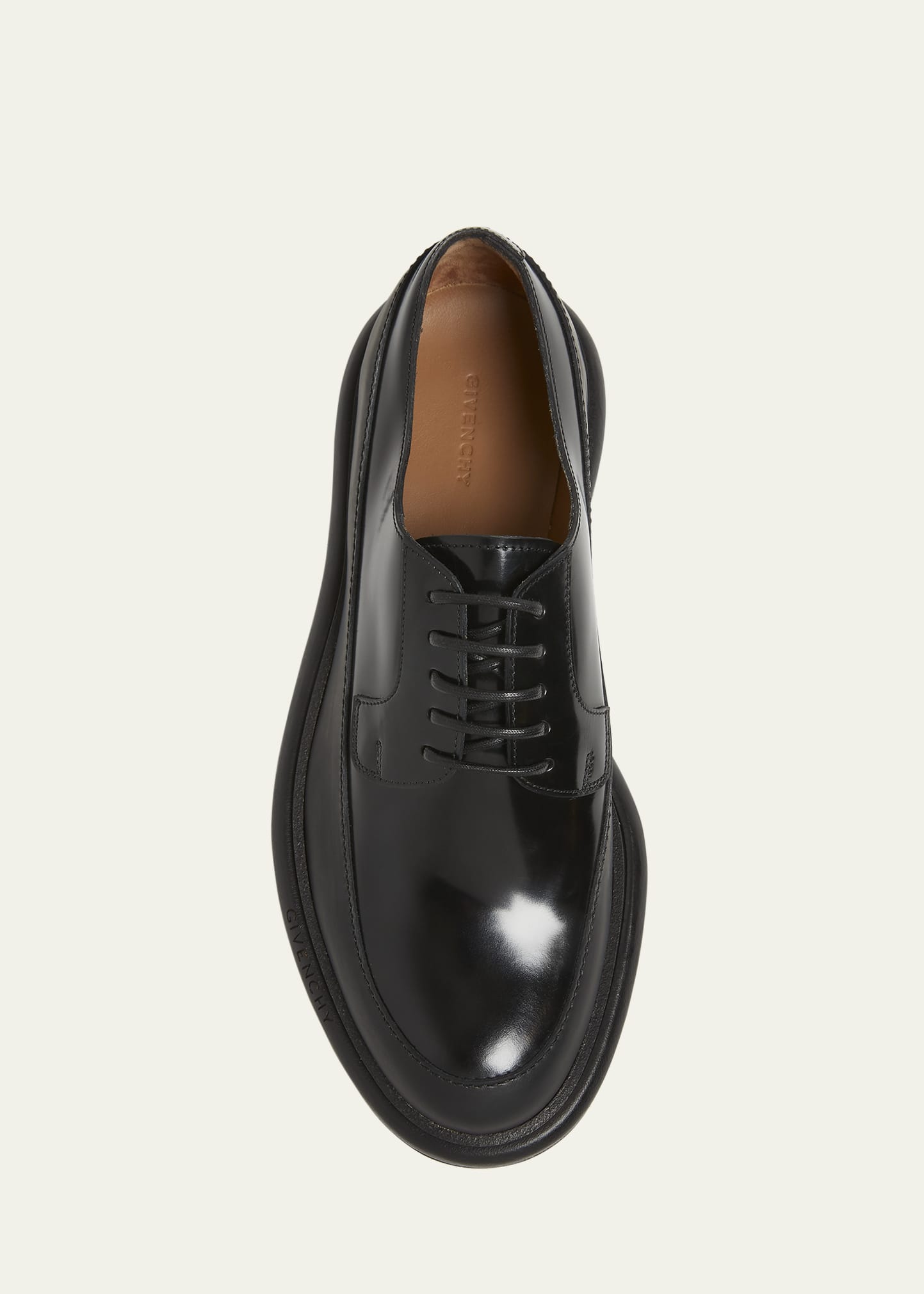 Givenchy Derbie Leather Lace-Up Loafers - Bergdorf Goodman