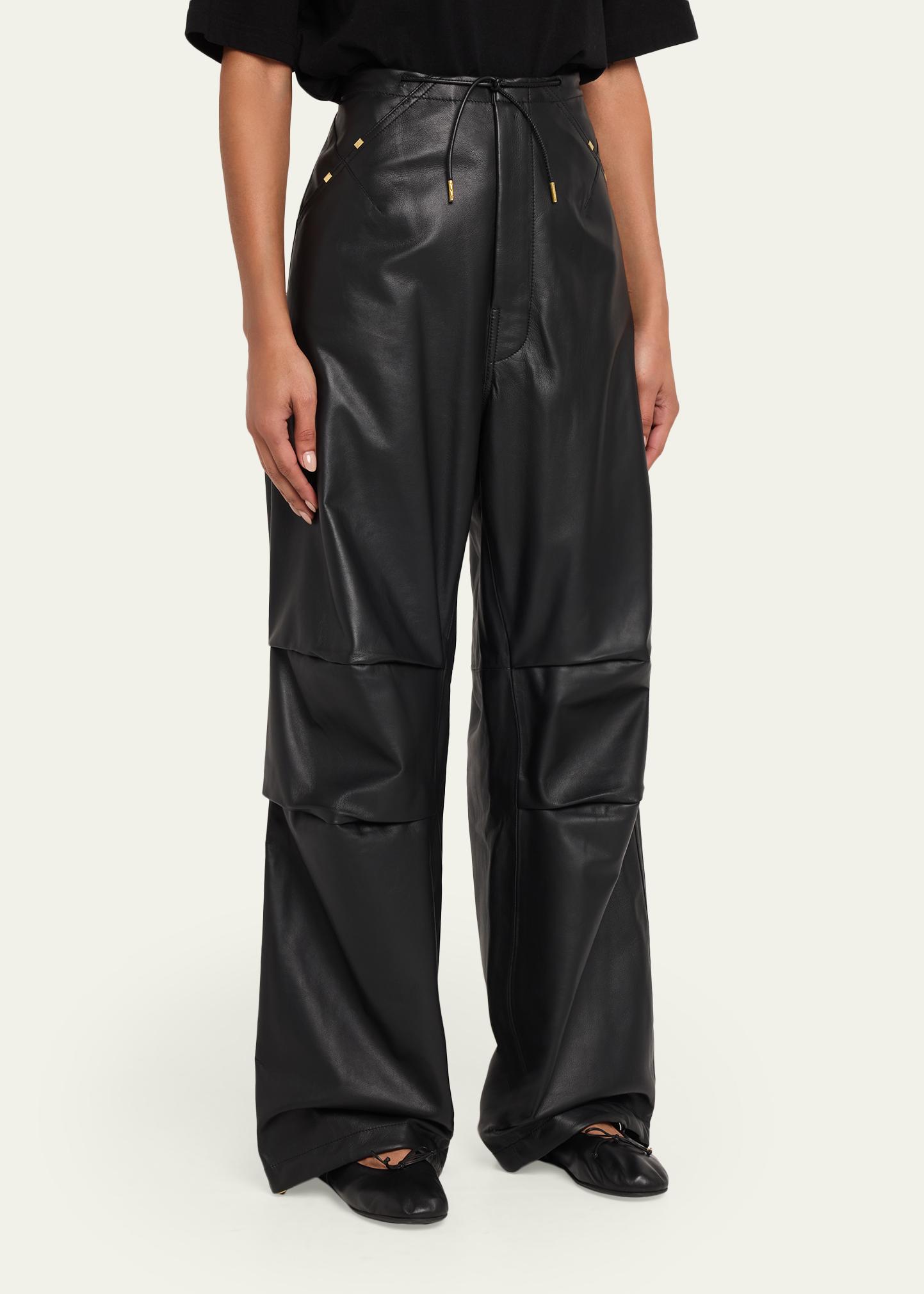 DARKPARK Daisy Nappa Leather Pants - Bergdorf Goodman
