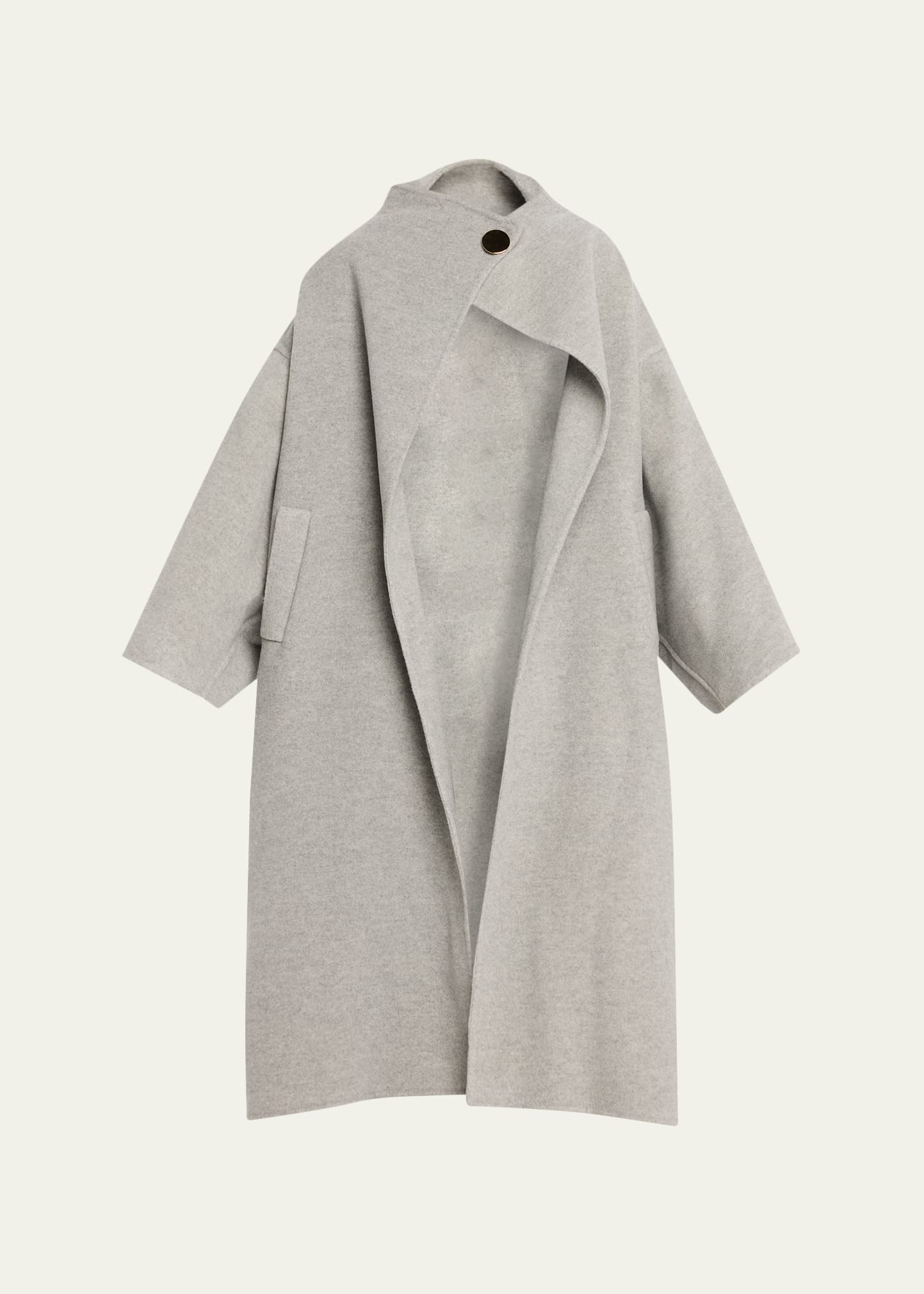 ＜H＞WOOL CASHMIERE BIG CPO DARKPARK North Oversized Cashmere-Wool Coat - Bergdorf Goodman