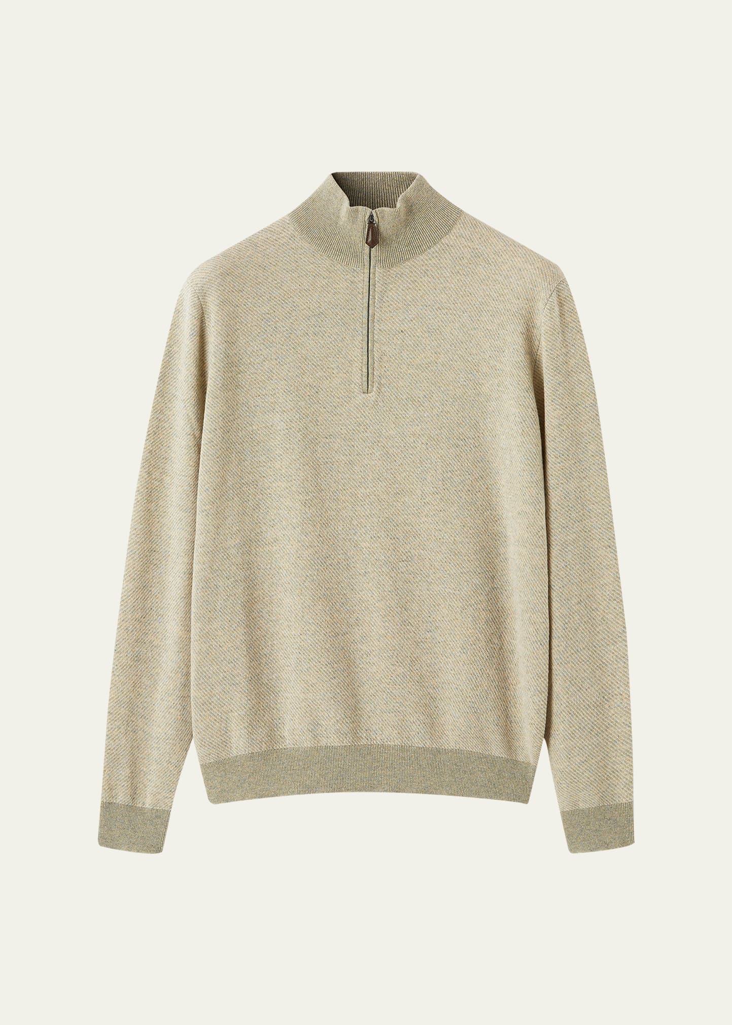 Loro Piana☆CASHMERE☆ Loro Piana Men's Roadster Cashmere Quarter-Zip Sweater - Bergdorf