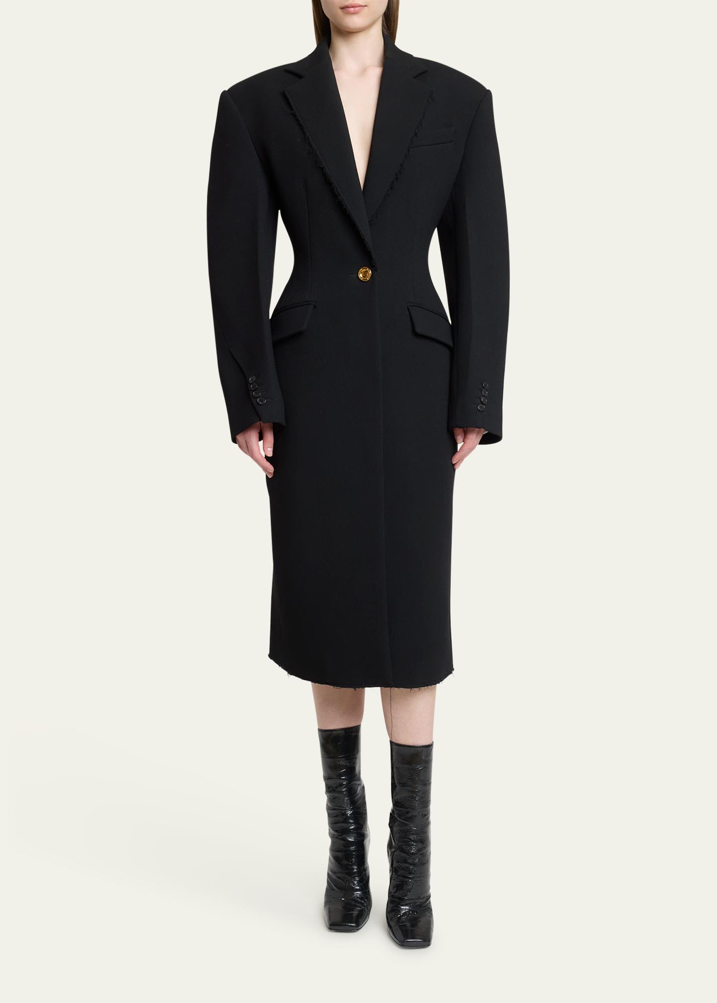 Givenchy Wool-Blend Cocoon Coat - Bergdorf Goodman