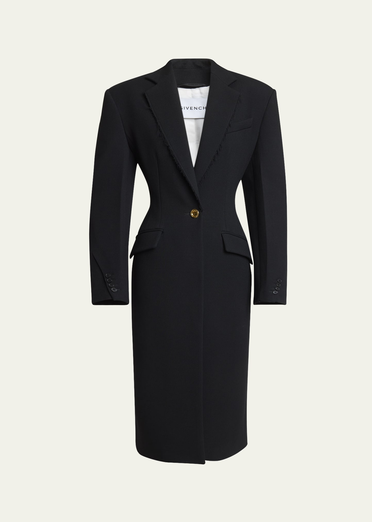 Givenchy Wool-Blend Cocoon Coat - Bergdorf Goodman