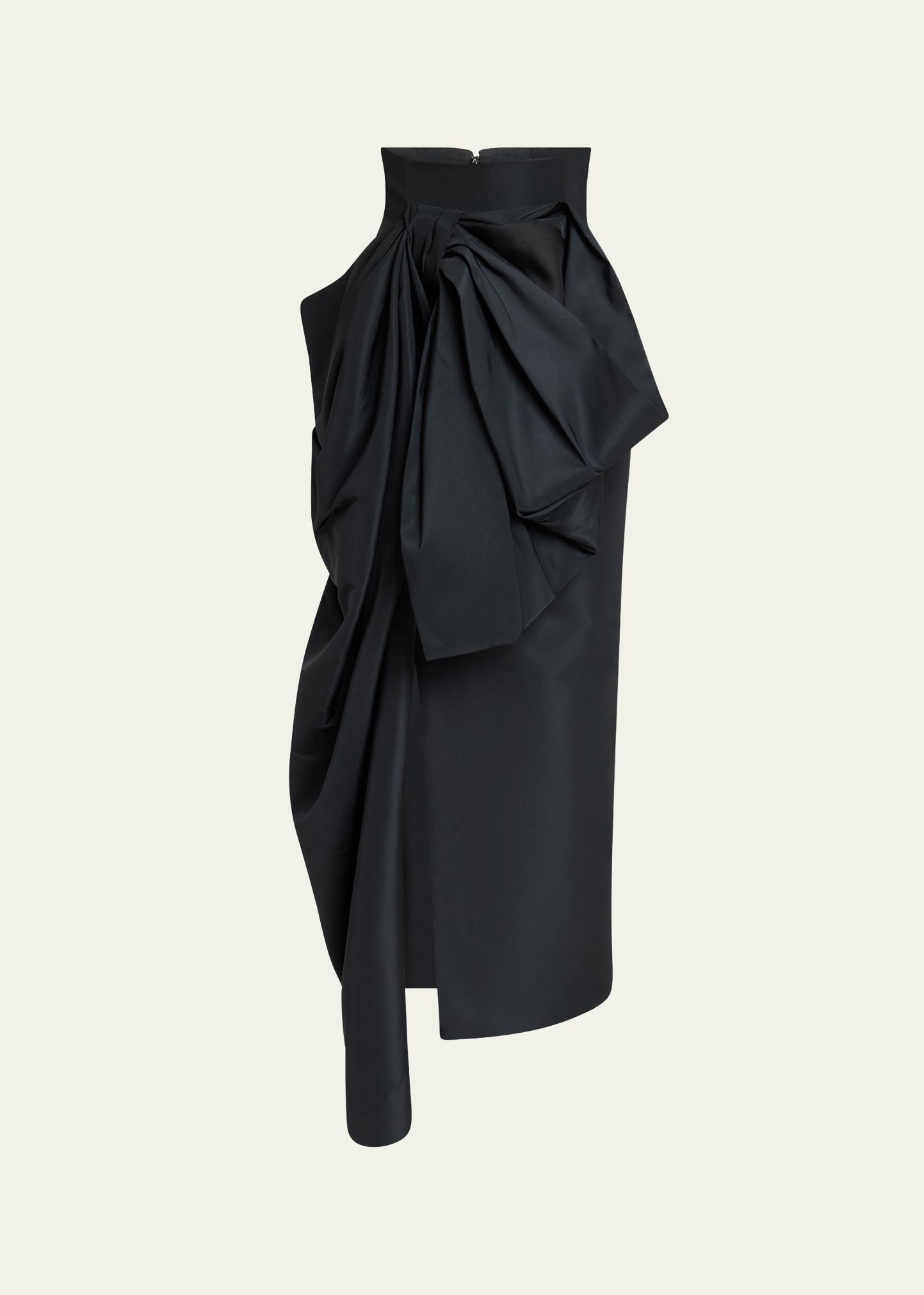 Givenchy High-Waist Bow Maxi Skirt