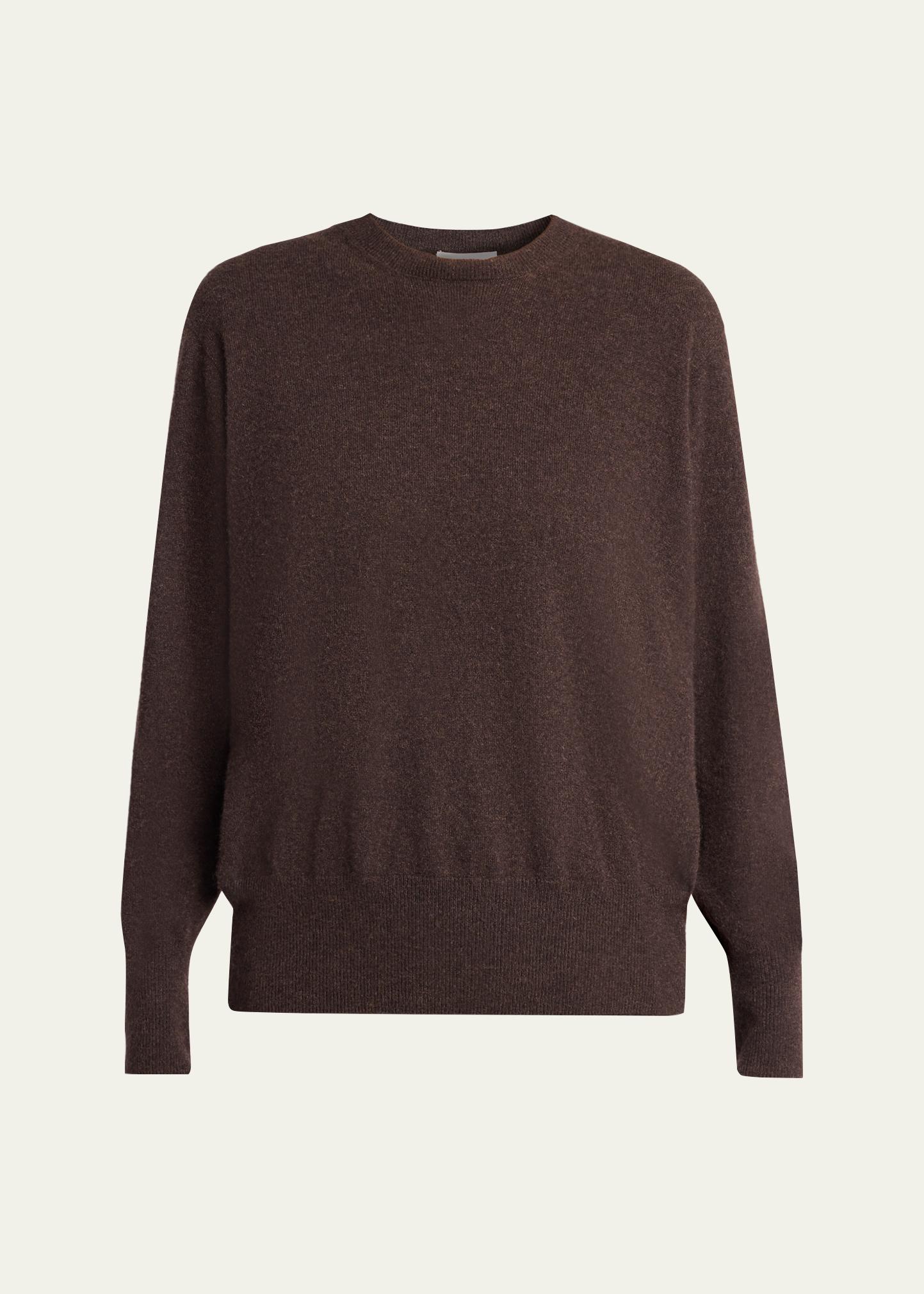 THE ROW Leilani Cashmere Crewneck Sweater - Bergdorf Goodman